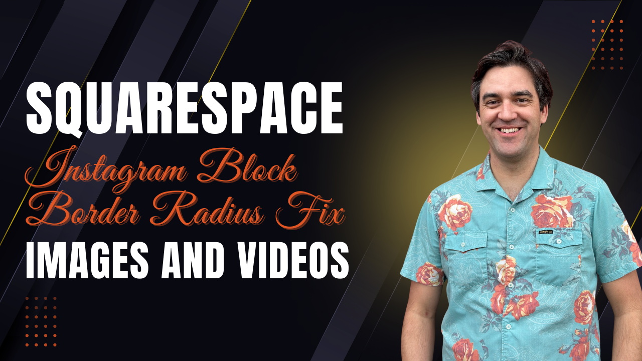 How to Add a Border Radius to Images &amp; Videos on the Squarespace Instagram Block 