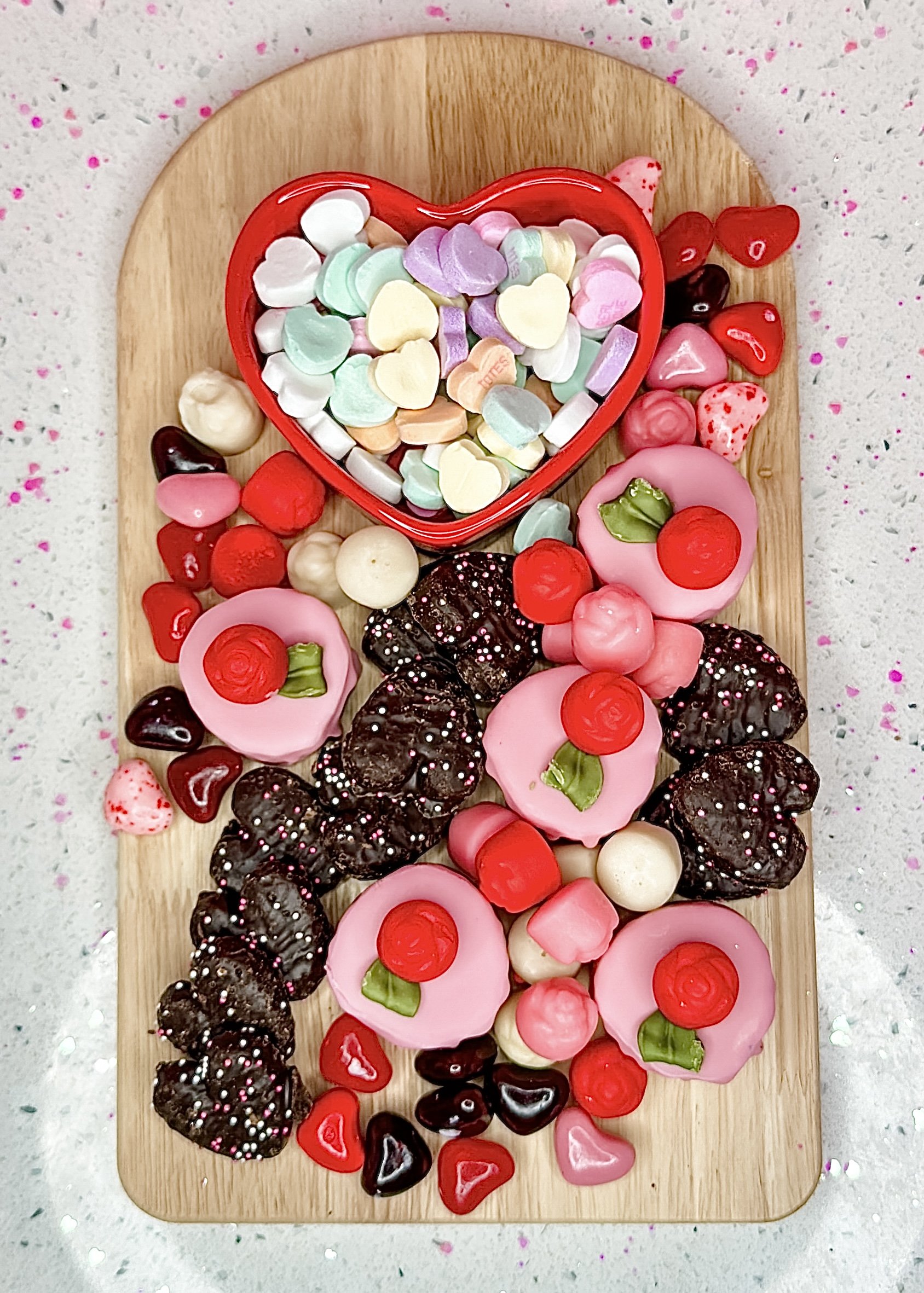 Craft a Divine Valentine's Dessert Board with Brach's Candy