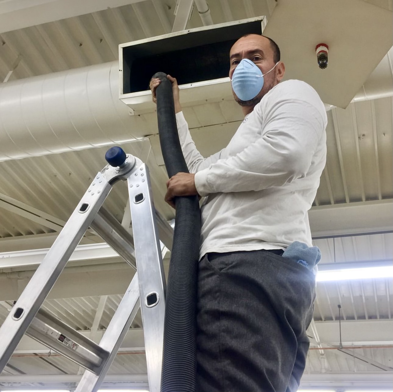 Wil Ponce, dryer vent cleaning professional