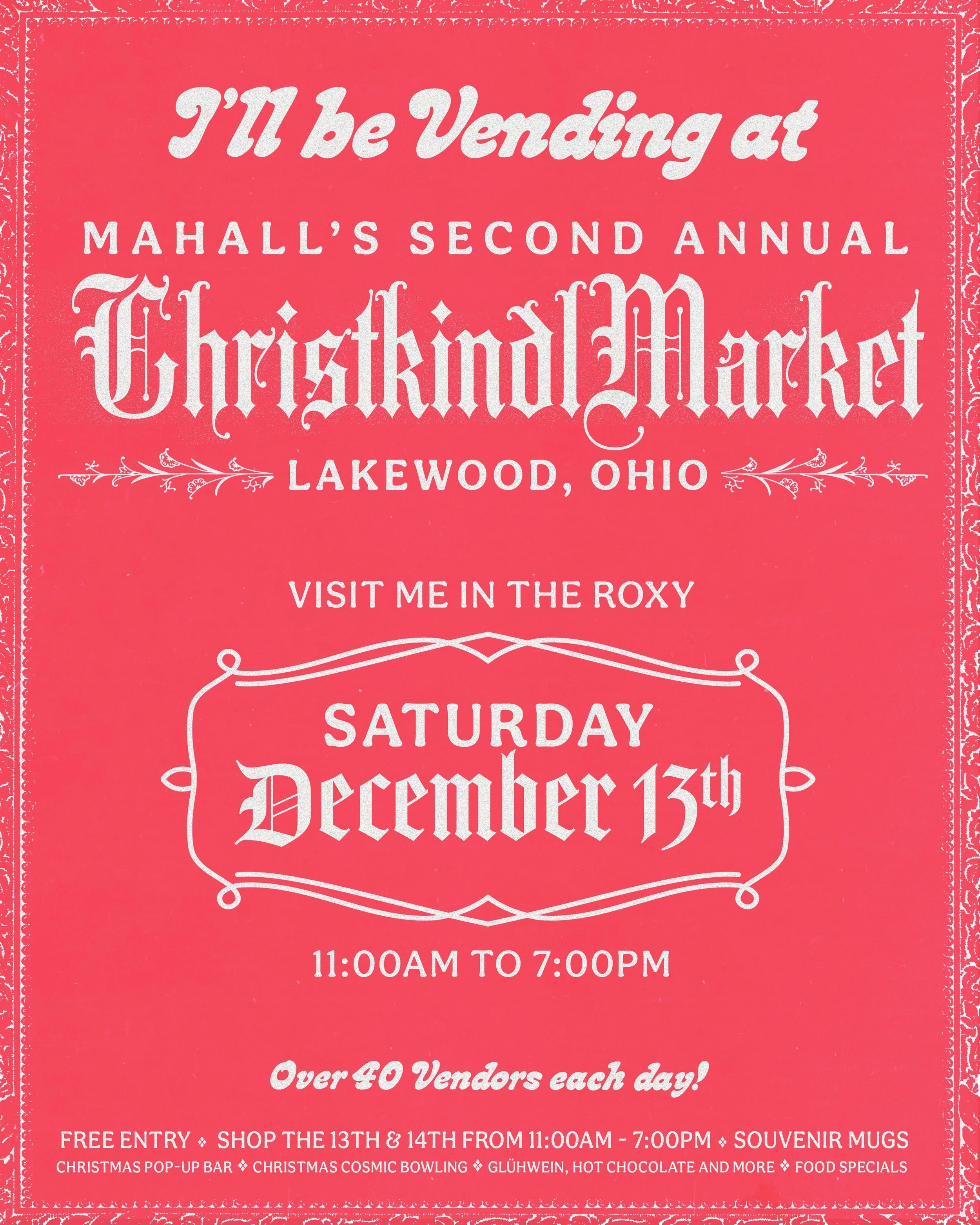 Mahall’s second Annual Christkindlmarket