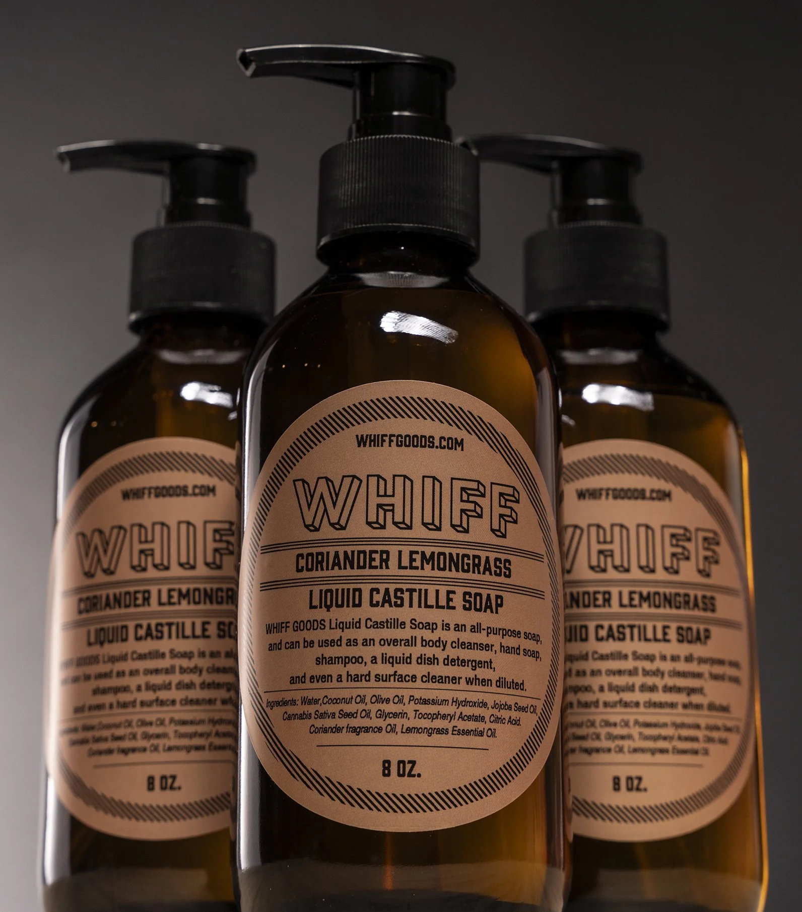 Whiff Goods Liquid Castille Soap (8oz)