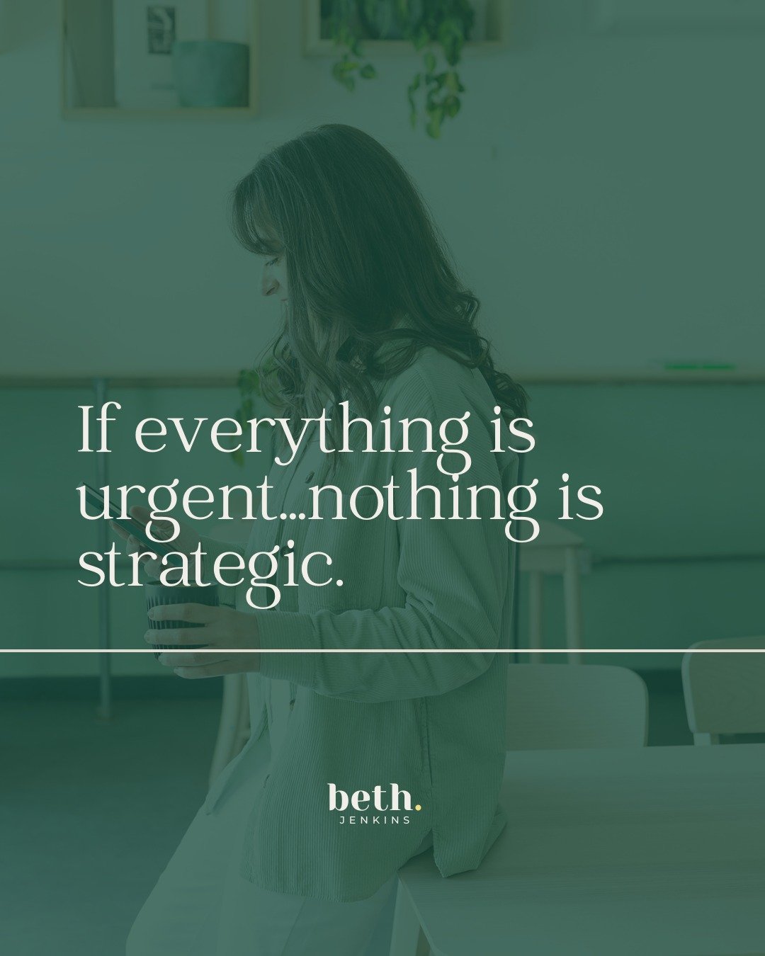 If your saying &ldquo;I&rsquo;m fine'' in a Ross-from-Friends way 😬

That constant urgency?
It&rsquo;s not normal. And it&rsquo;s not sustainable.

Lack of clear task ownership turns everything into a fire - and strategy is always the first thing to