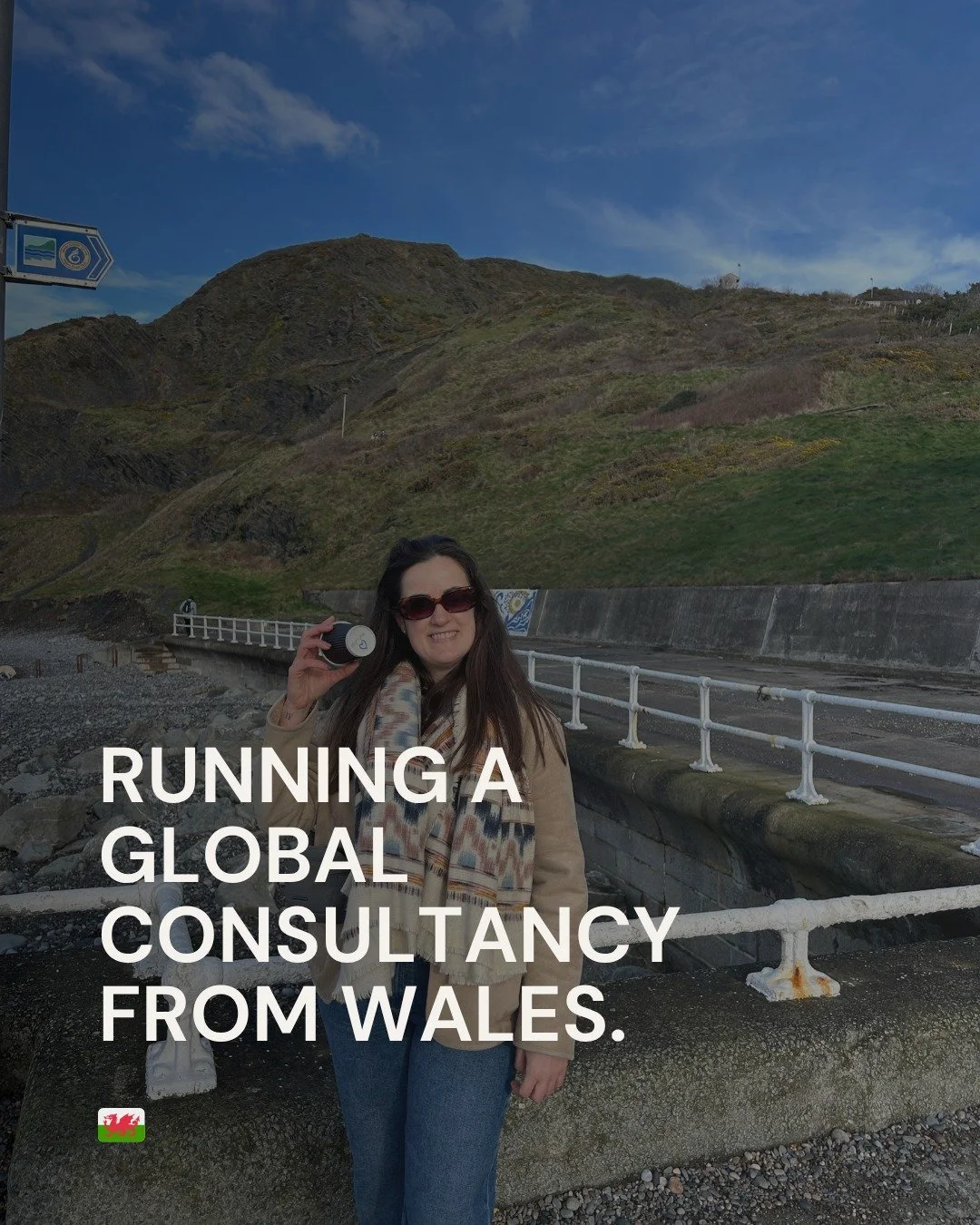 It's not lost on me...

I regularly have calls with clients in the UK, Ireland and the US all from my desk in Aberystwyth.
Over the years I've had clients in Australia, Hong Kong, Canada and it's not lost on me how incredible that is. 

Sitting at my