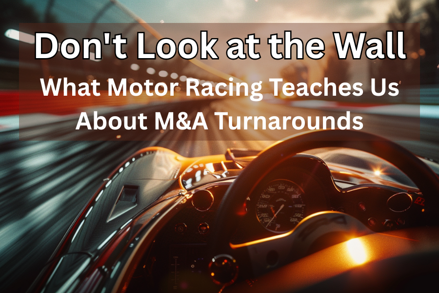 Don't Look at the Wall: What Motor Racing Teaches Us About M&amp;A Turnarounds