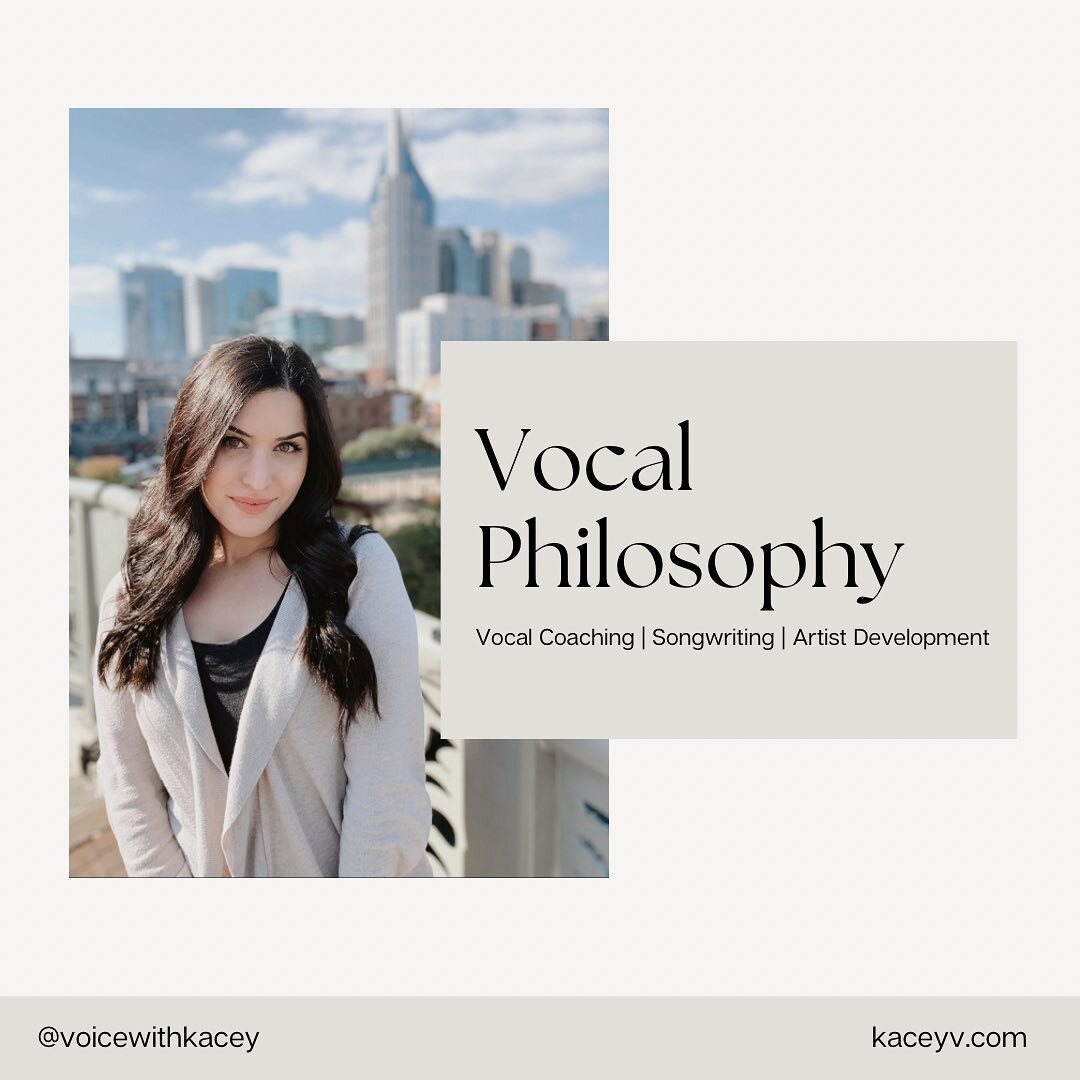 Swipe to read my Vocal Philosophy - everything at the core of my singing and vocal coaching journey.🎤💜

#vocalcoach #singingtips #vocaltips #vocalphilosophy #myphilosophy #vocaljourney #nycsinginglessons #nycvocalcoach #singersofinstagram #singersp