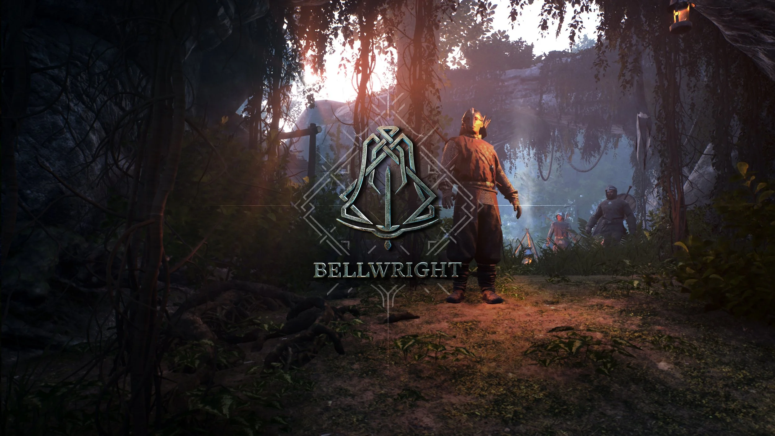 Bellwright image with soldier standing in the pathway
