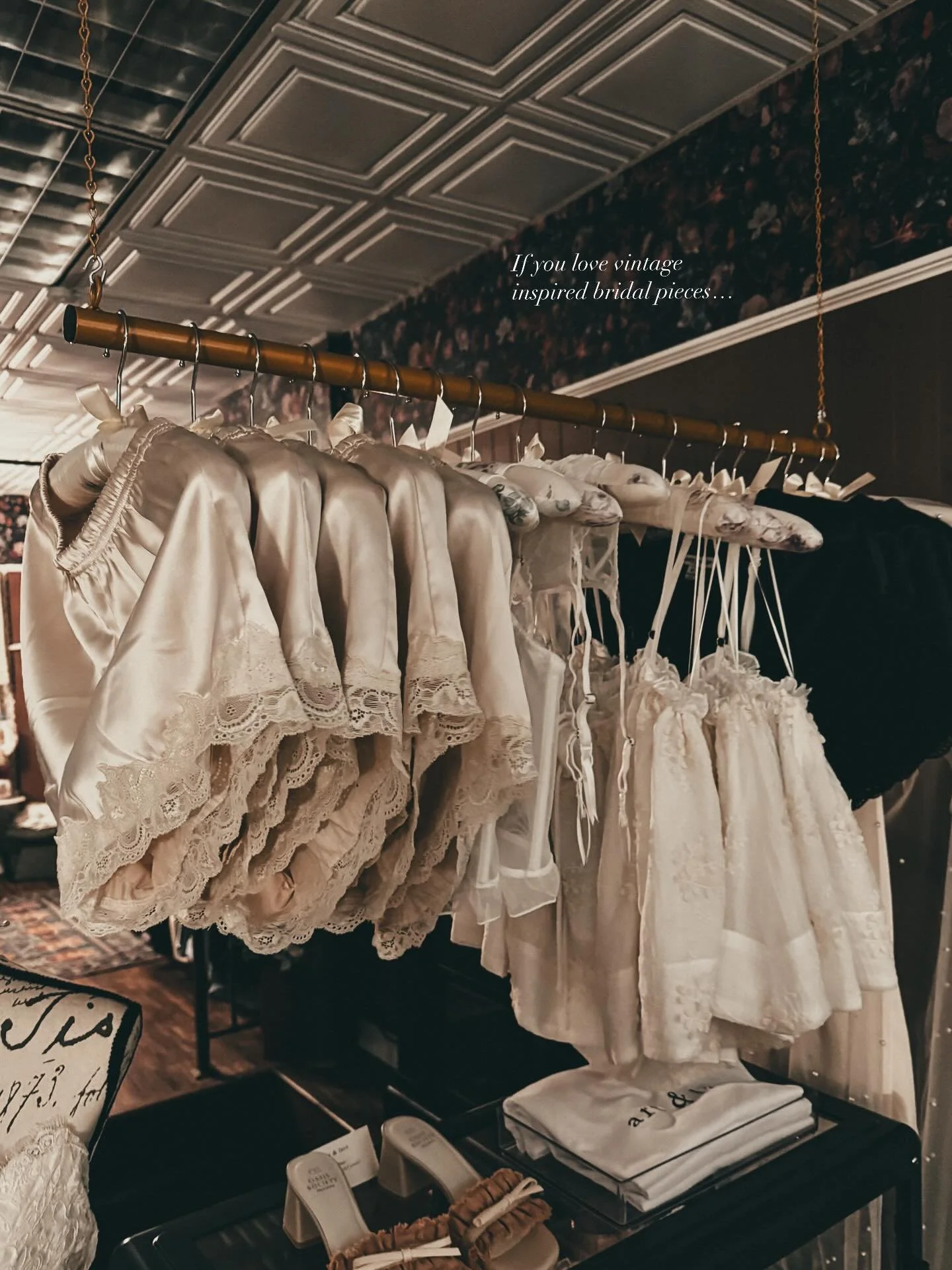 The lace-trim short moment has officially arrived at the studio.

Delicate, vintage-inspired, and impossibly romantic &mdash; these viral beauties just landed and they&rsquo;re already becoming a favorite for bridal mornings, honeymoon packing, and s