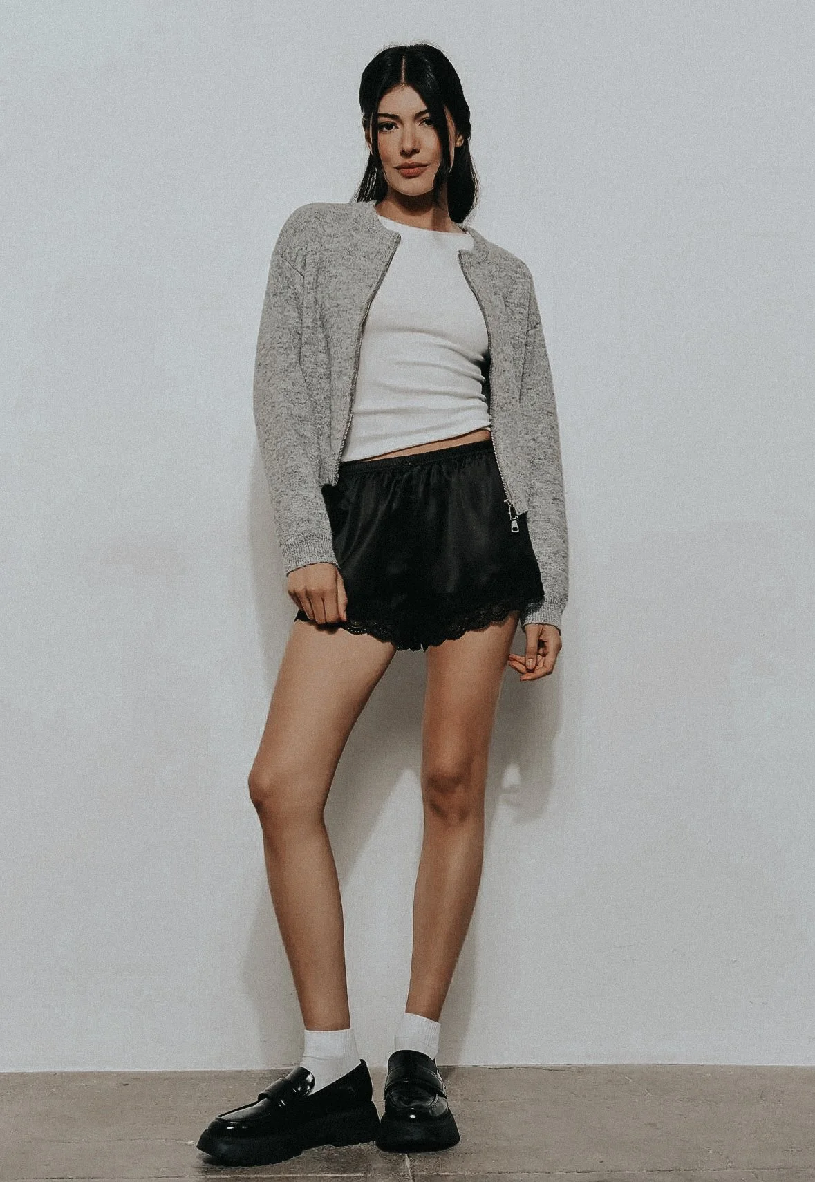 Isla Lace Trim Satin Shorts - Flirty, Silky, Girly.jpg