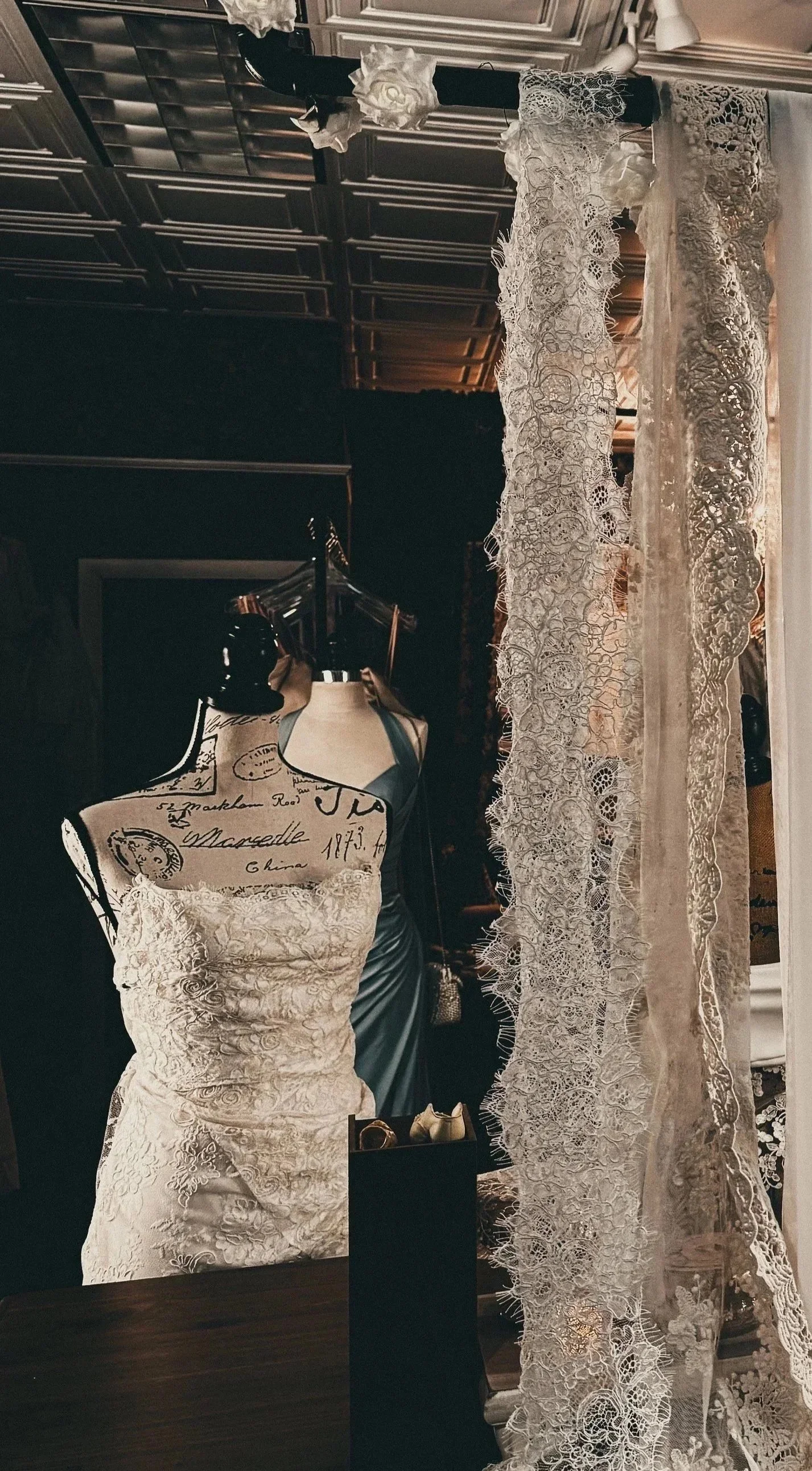 Luxury bridal styling studio