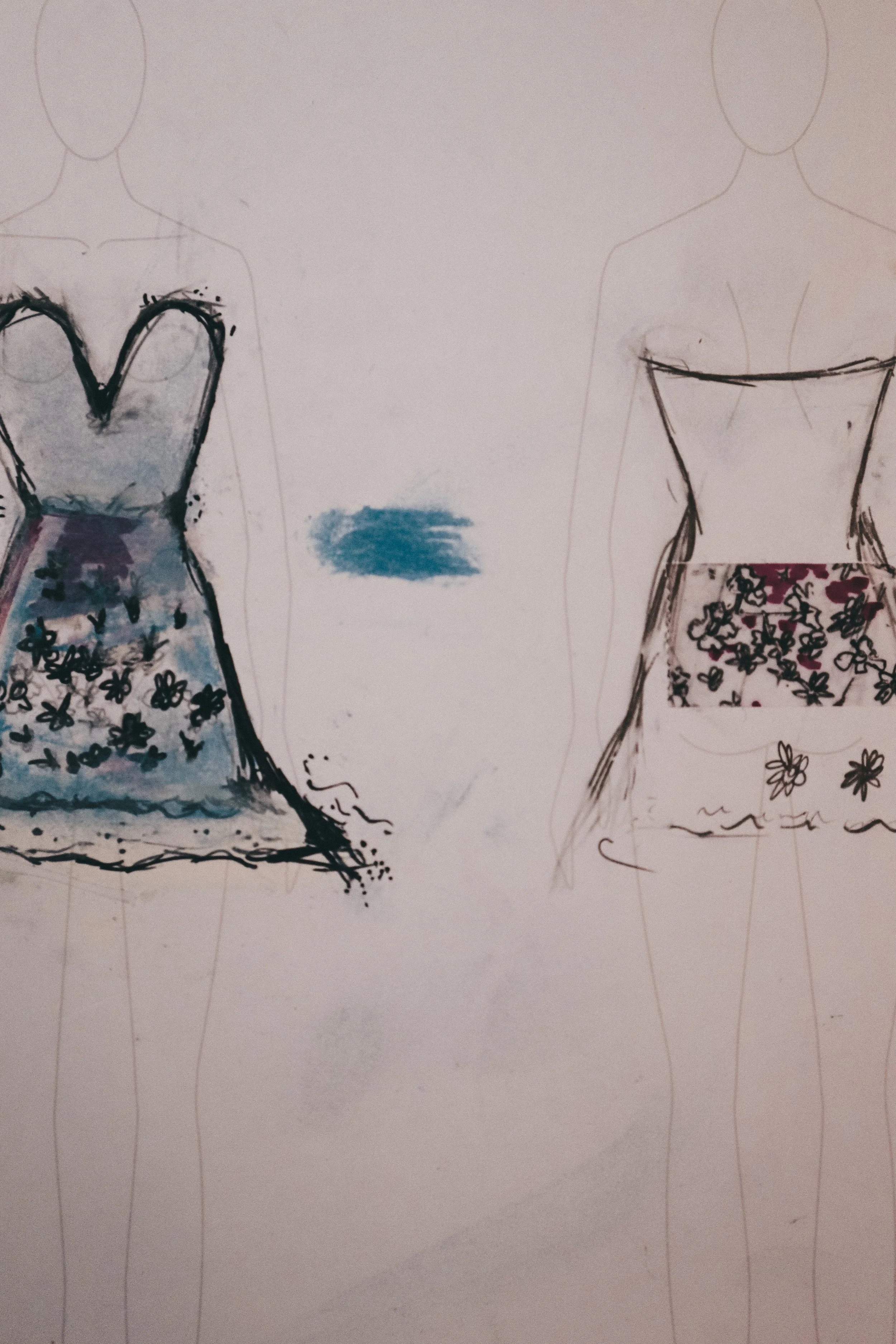 First Stitch of a Dream - Bridal Illustration | Wedding Art | Art & Lace