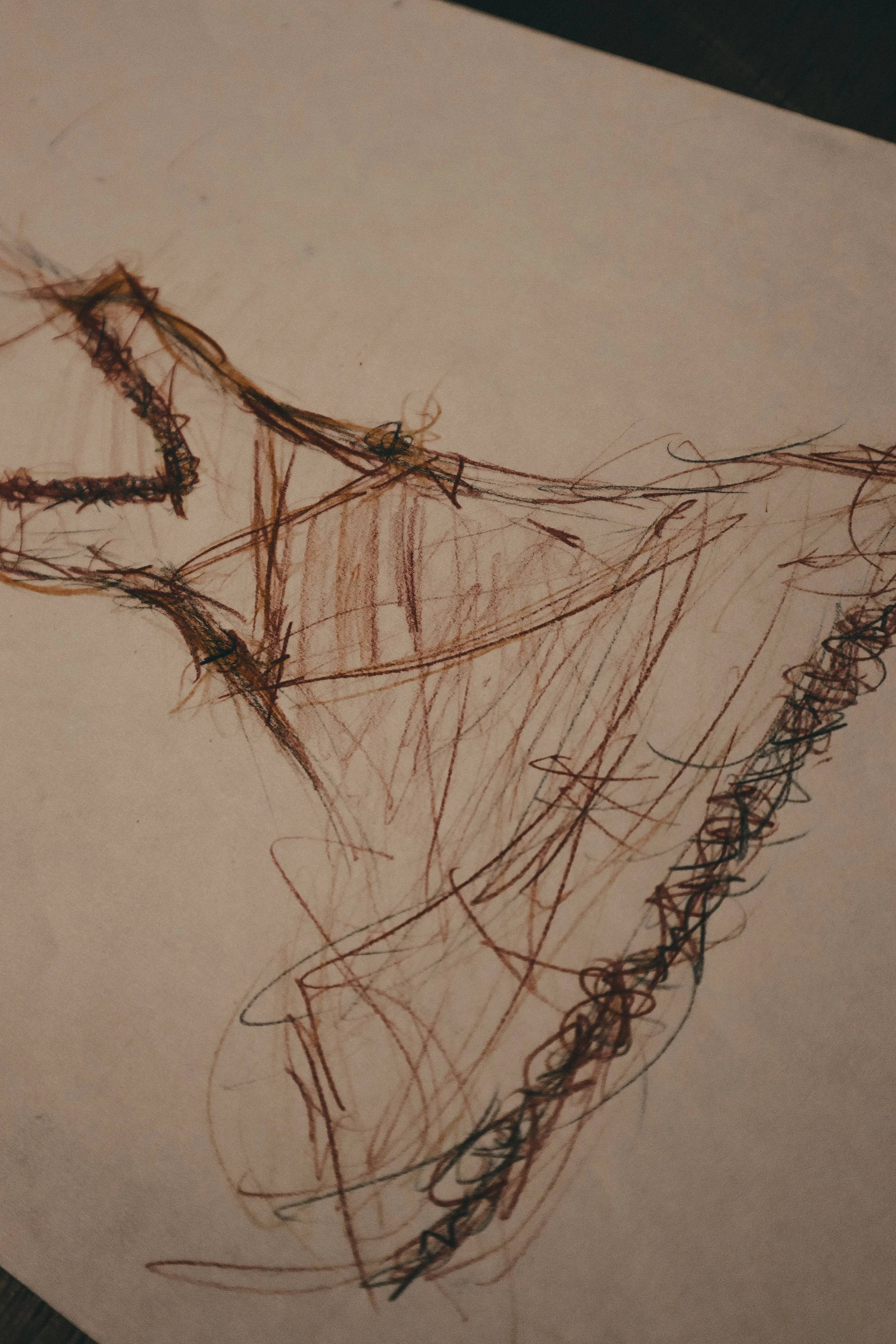 Crimson Muse art print close-up detail by Samantha Almeida | Art & Lace Studio