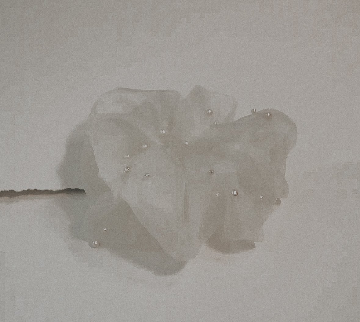 Pearl Organza Scrunchie