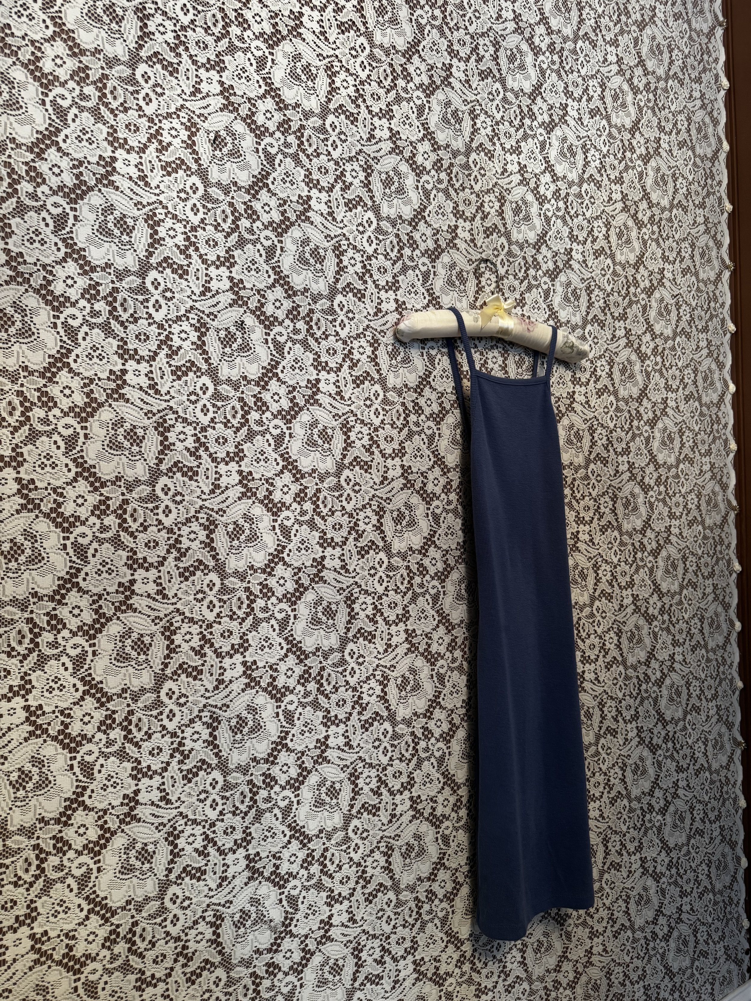 Forever 21 Blue Bodycon Dress - Cross Back Detail - Size Small