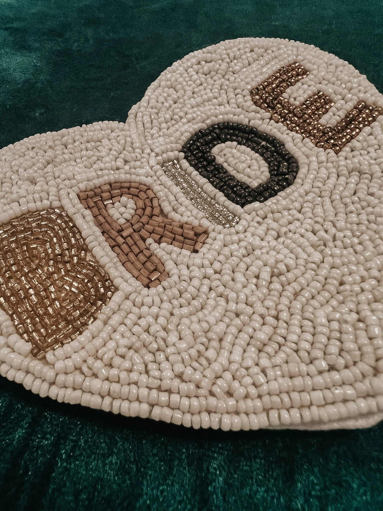 Bride Beaded Zip-Pouch