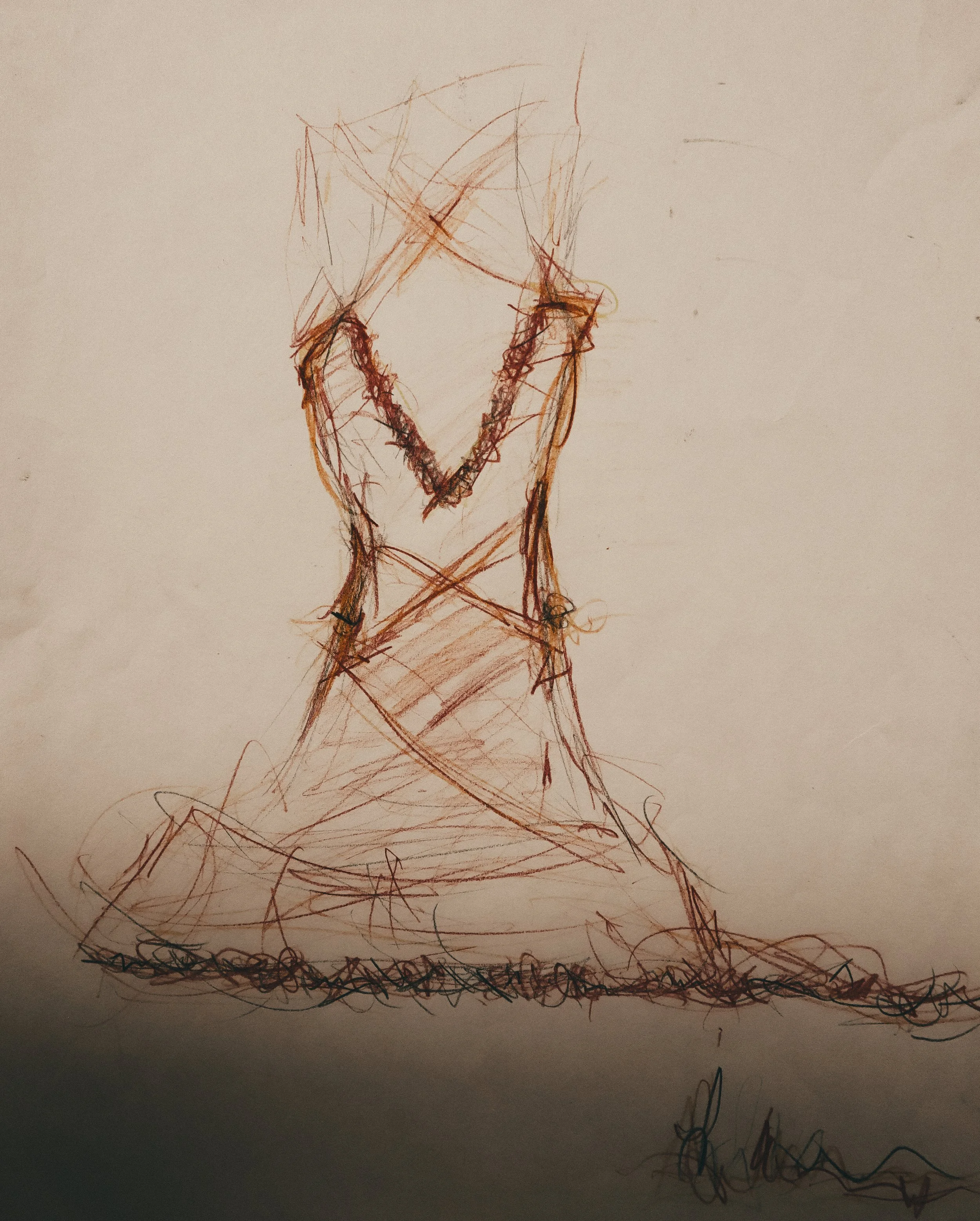 Crimson Muse - Fashion illustration art print by Samantha Almeida | Art & Lace Studio