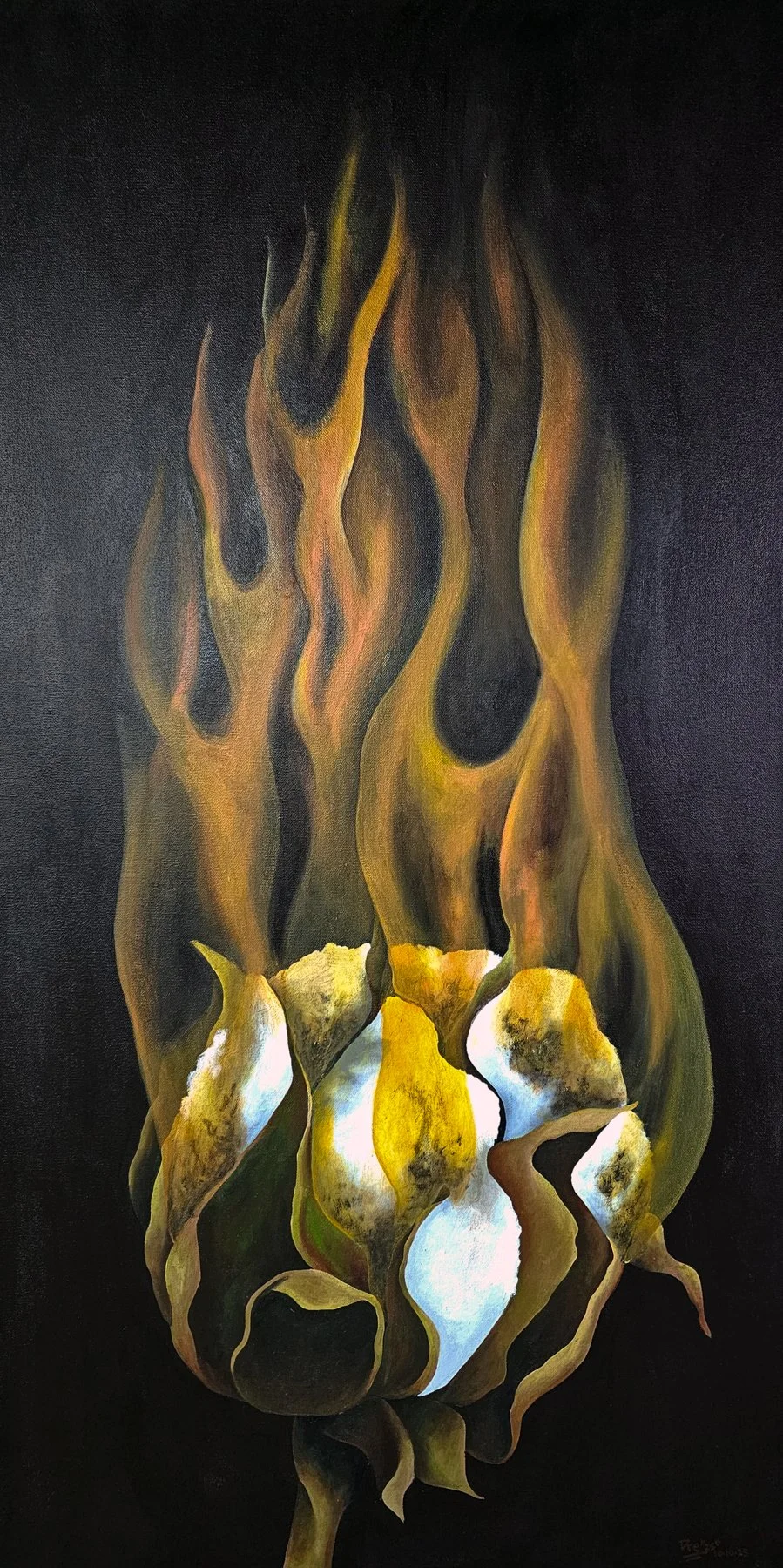 Ancestral Torch
48 x 24
Acrylic on Canvas