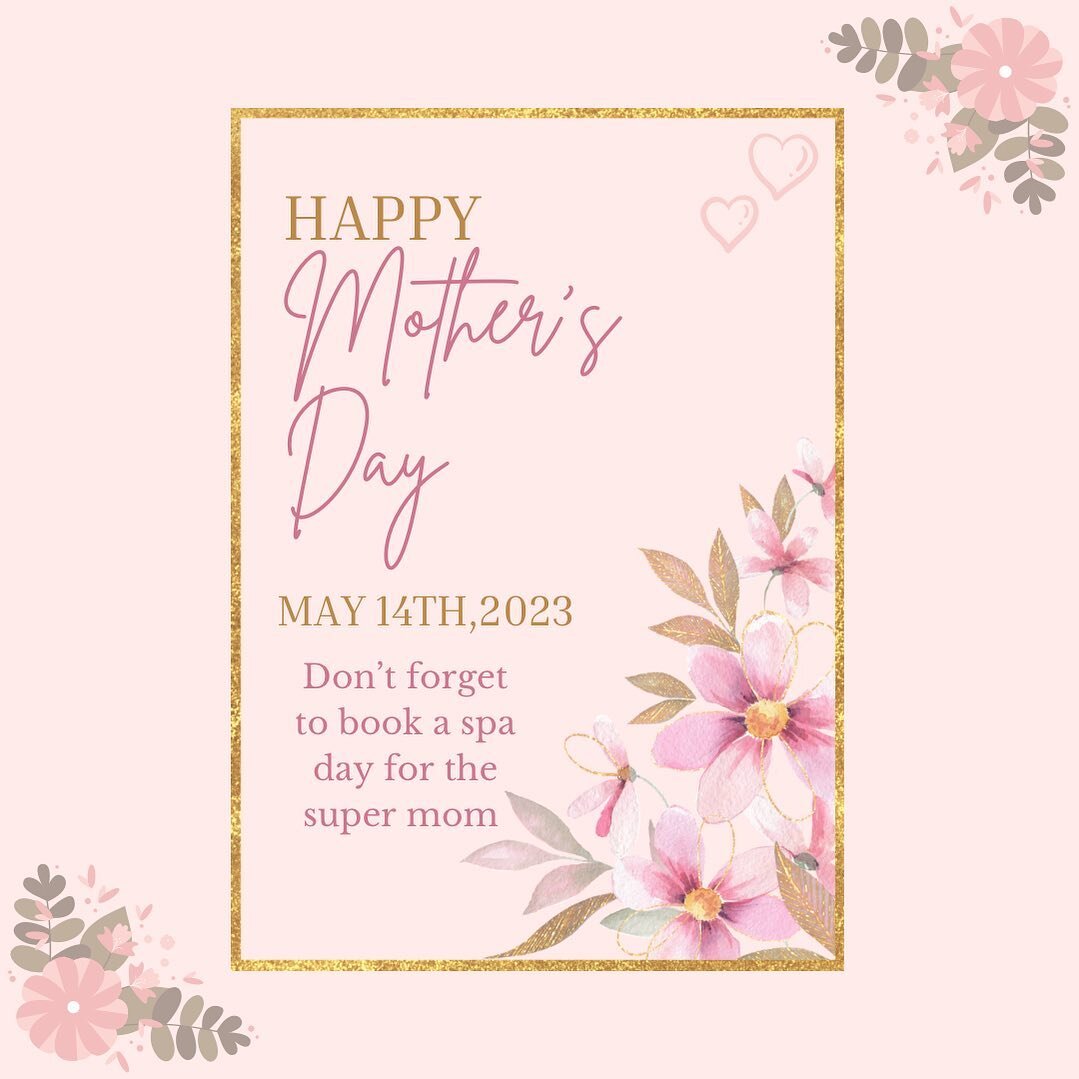 Thankful for the moms out there including fur baby moms! Treat yourself to a day of pampering 🧖&zwj;♀️💅🌸 

#evnails #nailsalon #nailart #naildesign  #manipedi #acrylicnails #selfcare #spaday #gelnails #treatyourself  #nailday #medi#nails  #opi #dn