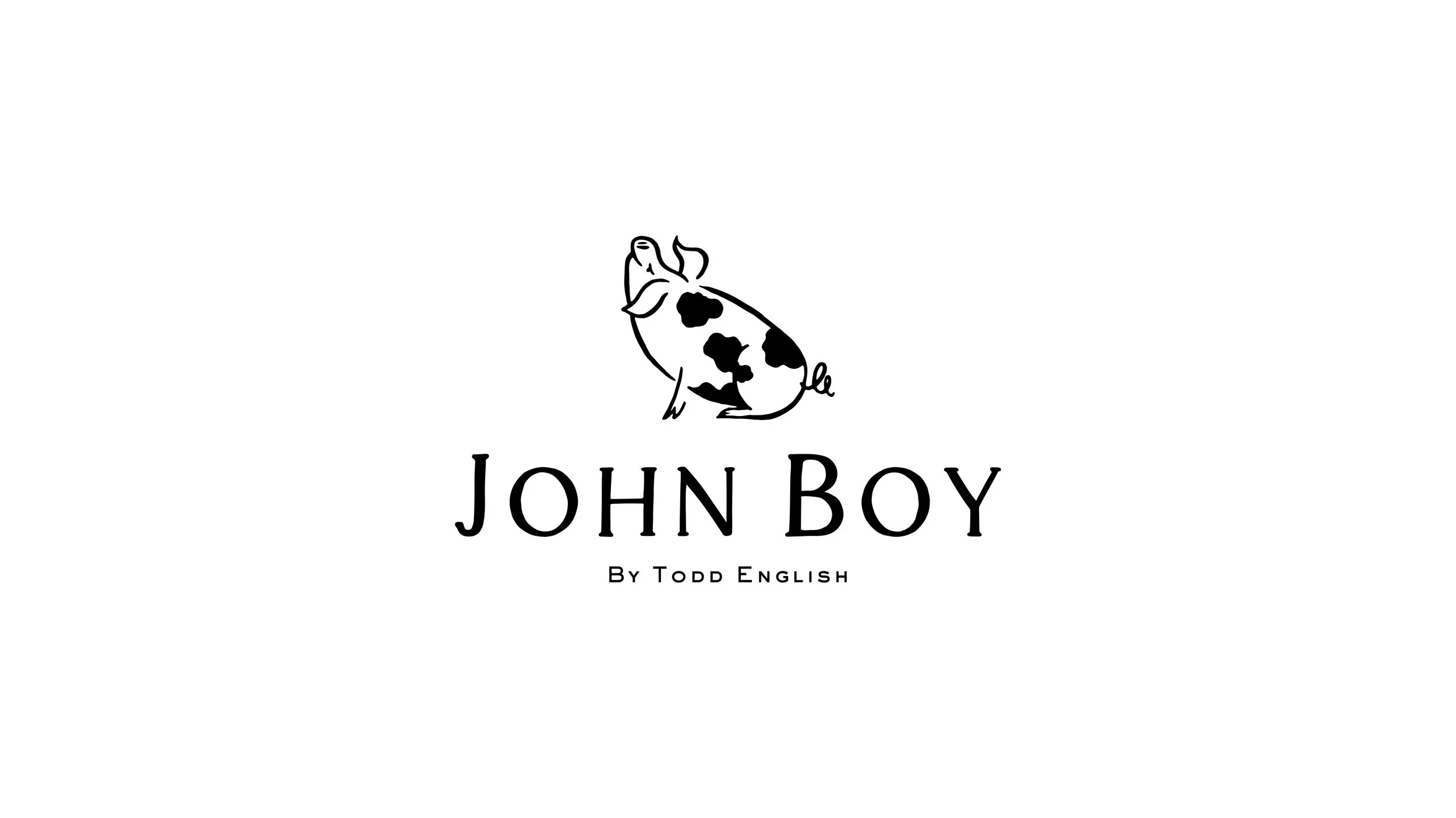 John Boy restaurant logo design