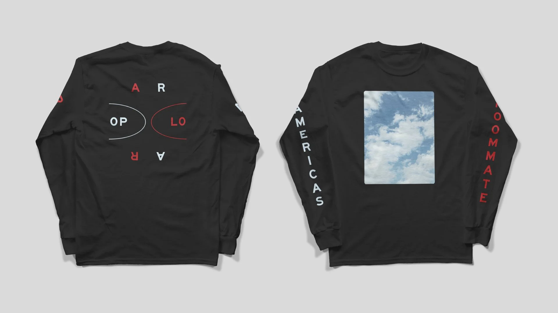 Americas Roommate Loop merch, shirt