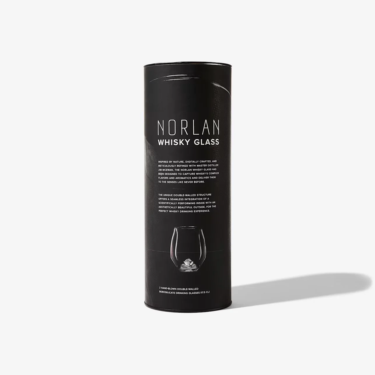 Norlan whisky glass packaging