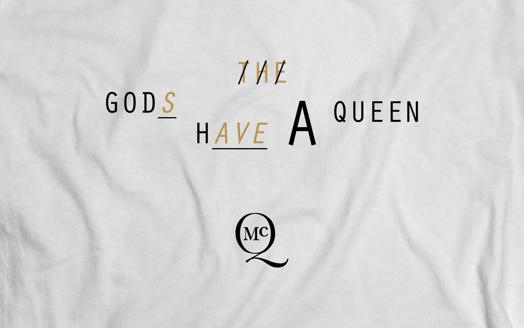 Alexander McQueen type treatment