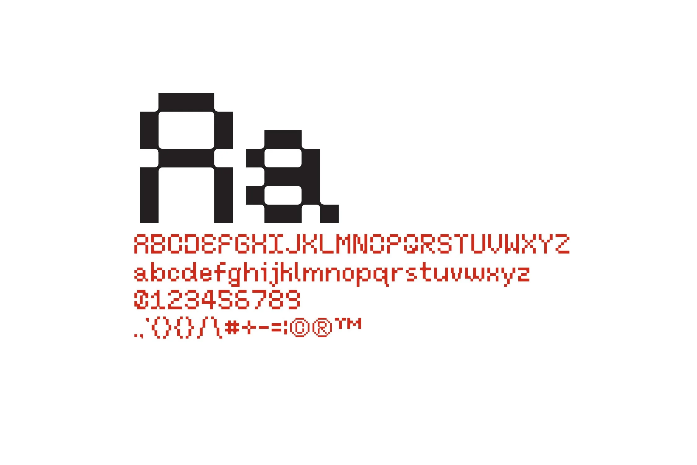 TMRC alphabet sample