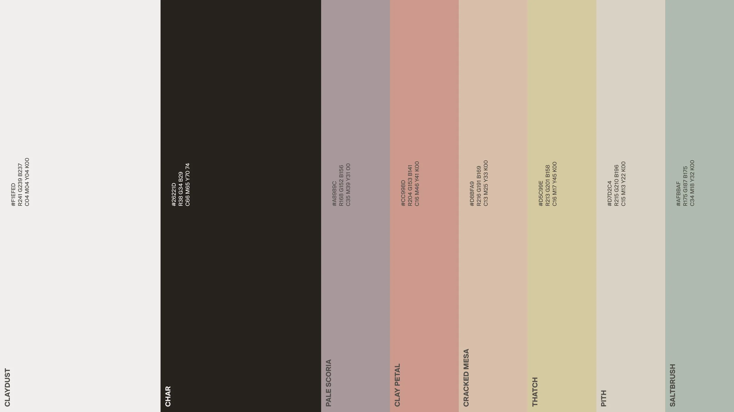 Hana Cannabis color palette