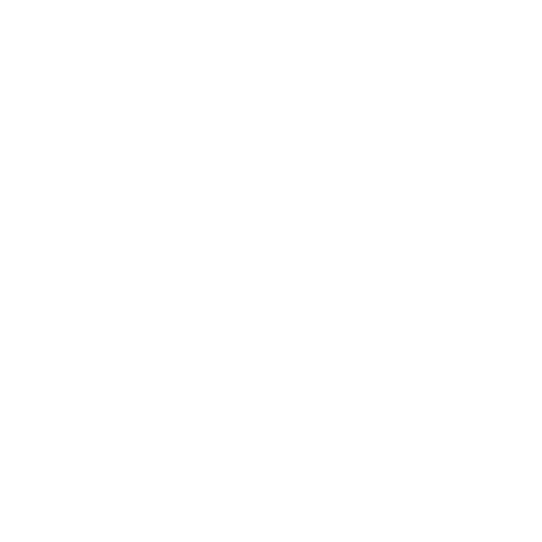Geometric drawing of an outline square with sections divided by vertical, horizontal, and circle lines.