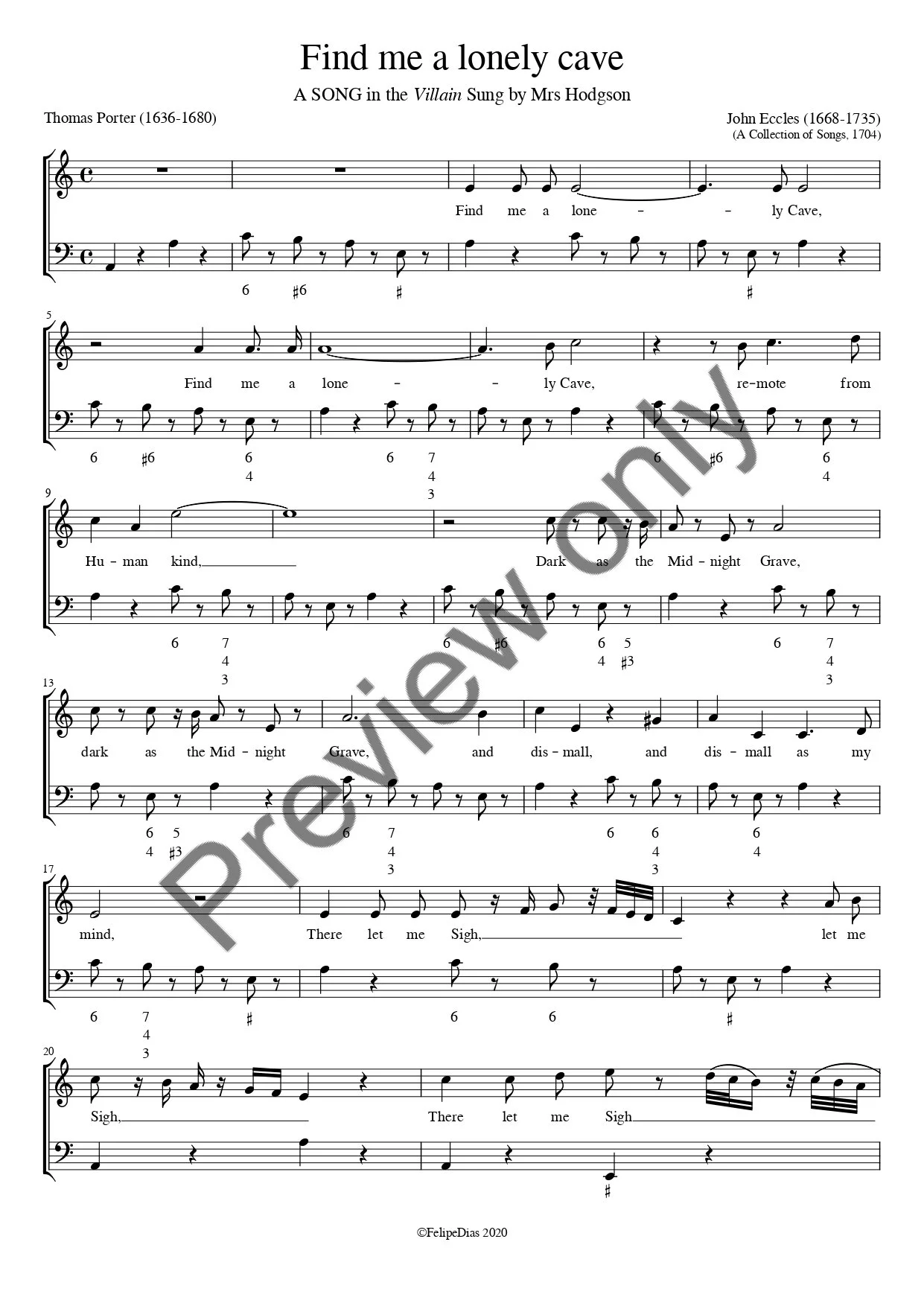 John Eccles: Find me a lonely cave