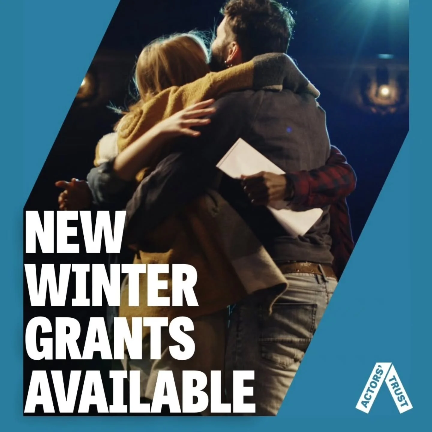 @actorstrust grants are currently available to UK actors and stage managers. For more information head to actorstrust.org.uk