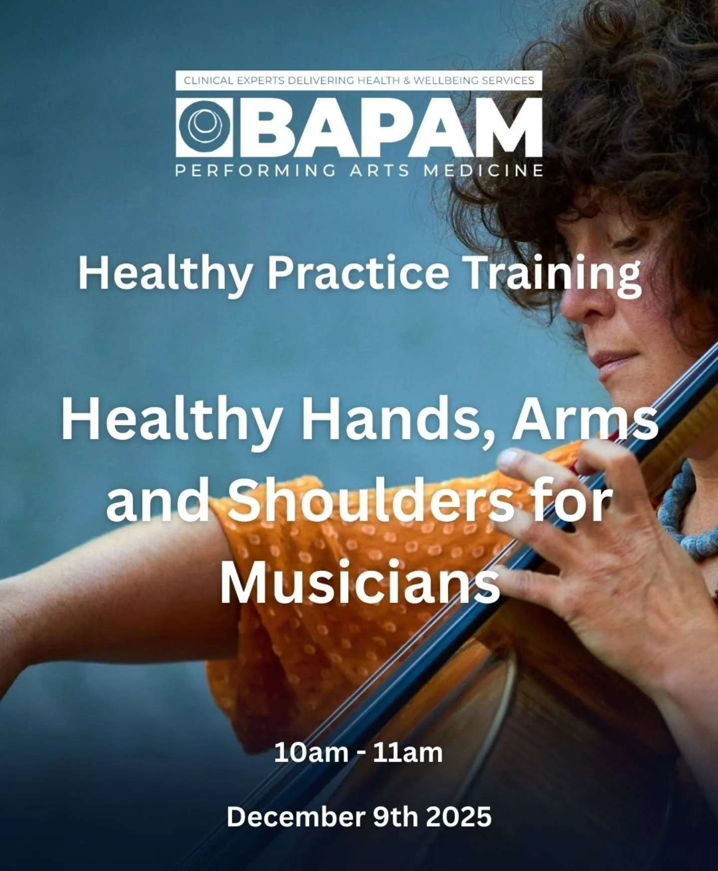 For more information head to bapam.org.uk 
.
.
.
#musicindustry #musicians #health