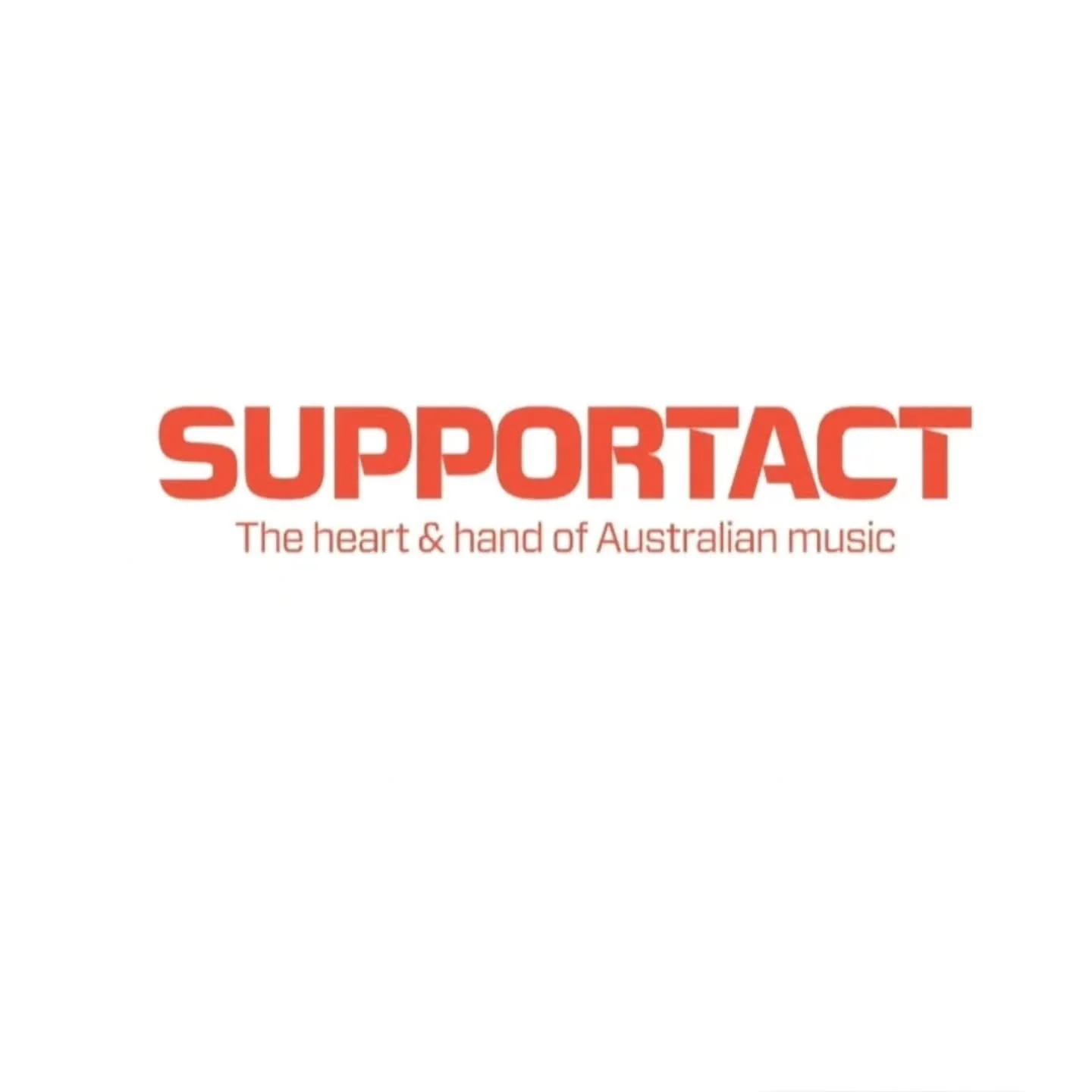 Our organisation of the month is: @supportact 
Support Act is the heart and hand of the Australian music industry. We are the music industry's charity, providing crisis relief, mental health and wellbeing support to musicians, managers, crew, music w