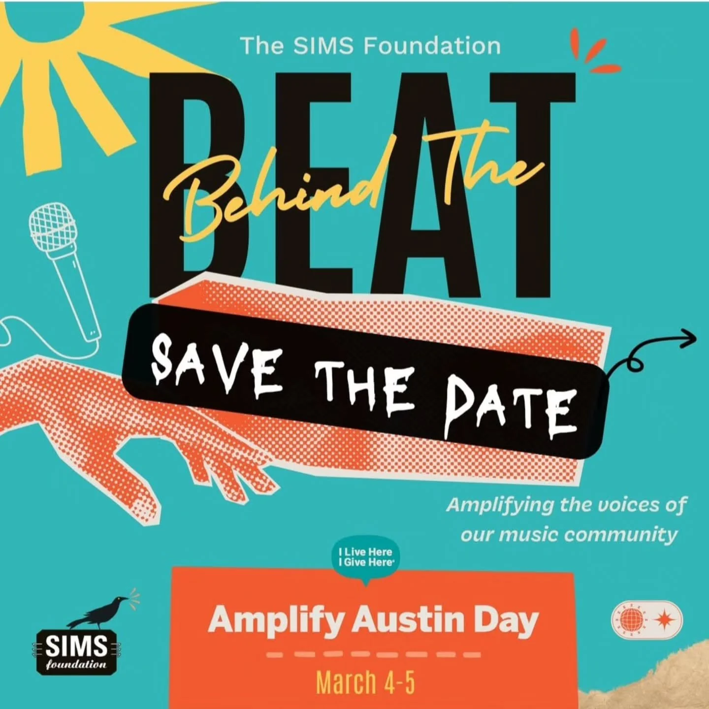 Amplify Austin Day is just around the corner supporting @simsfoundation 
Visit Amplify Austin Day and search SIMS Foundation 
@ilivehereigivehere