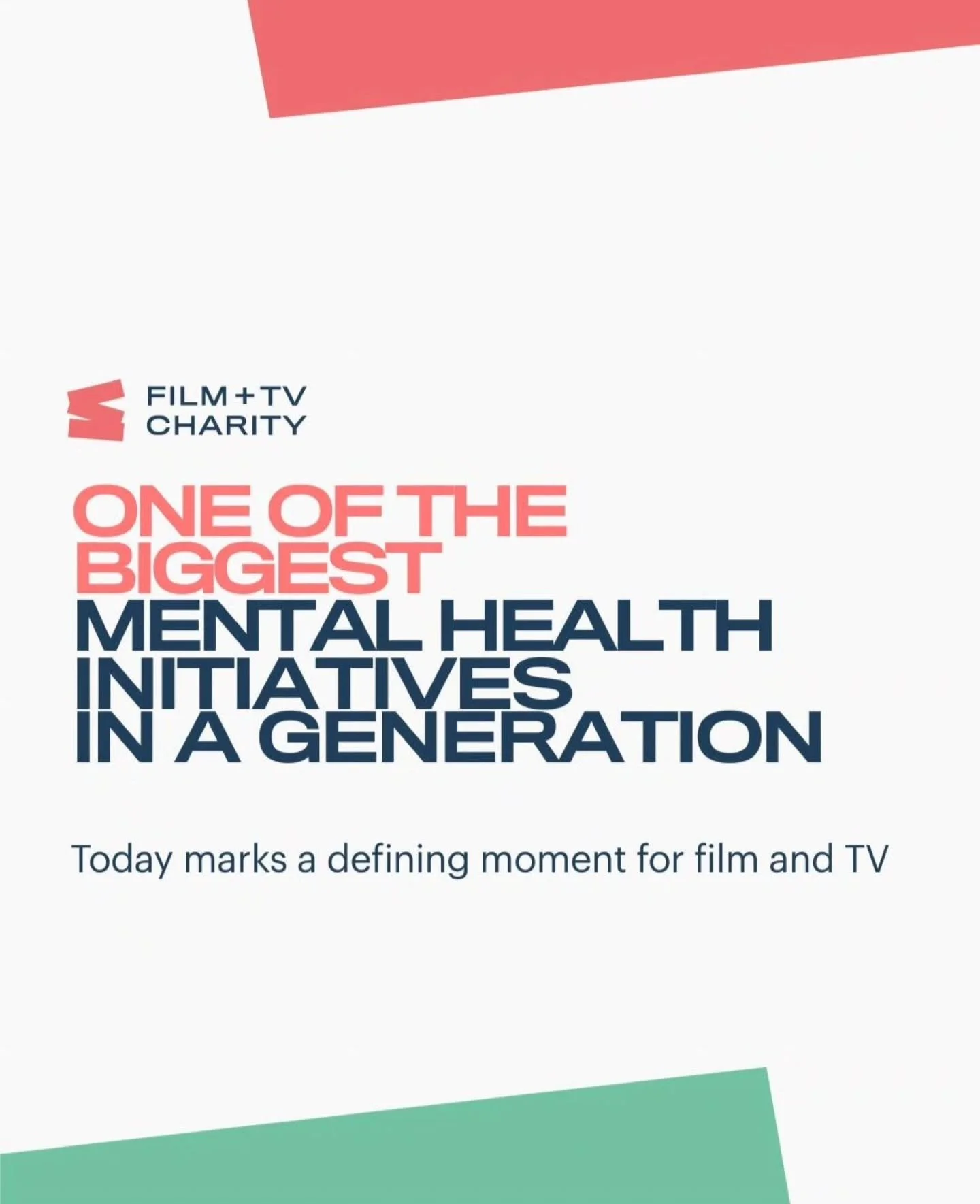 Today @filmtvcharity launched the Principles for Mentally Healthy Productions. 
Created with 45+ organisations across the UK screen sector, the nine principles offer practical evidence based guidance to tackle burnout, harmful working practices and t