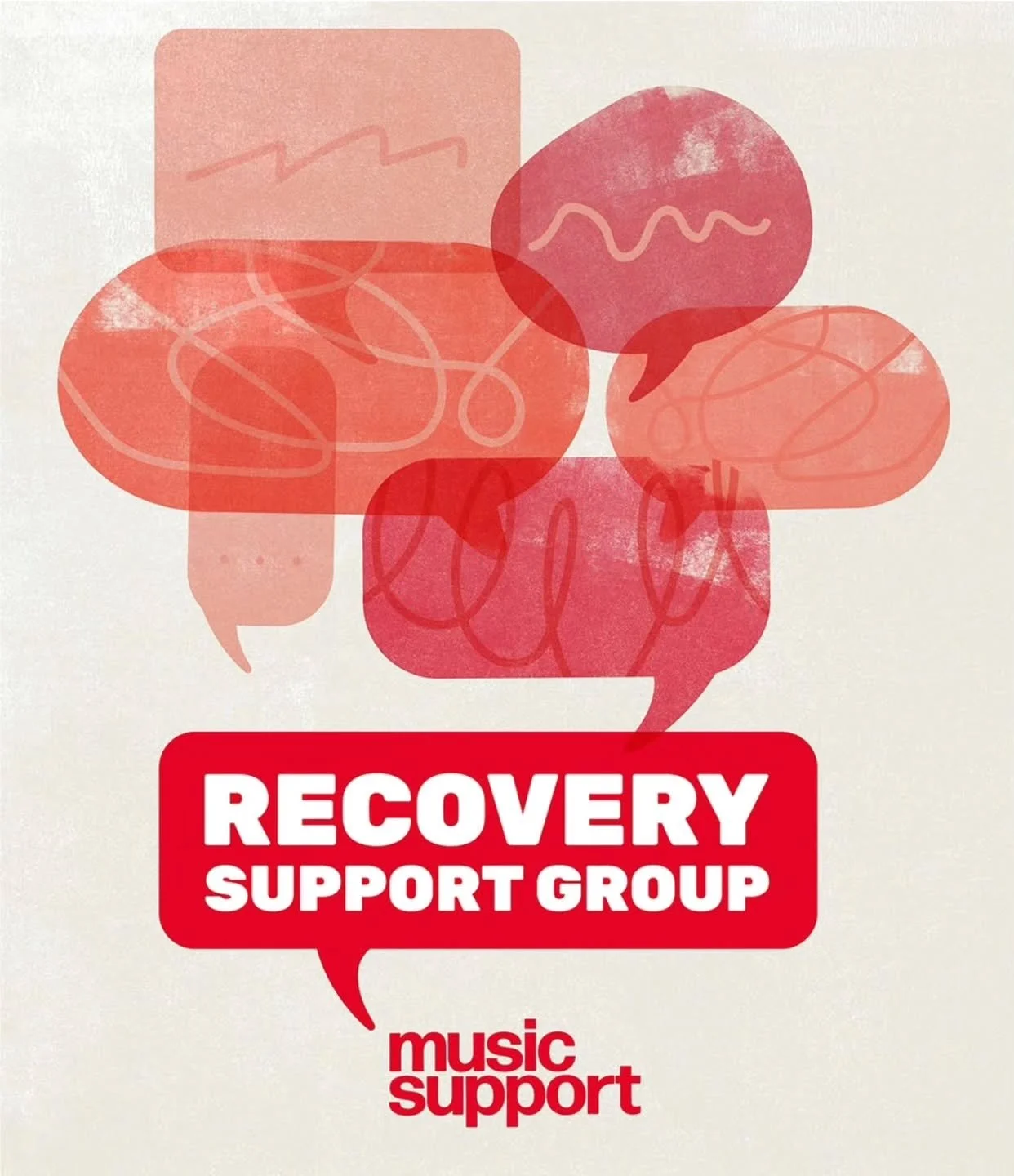 @musicsupport_uk weekly Recovery Support Groups launch on Tuesday 24th March
For more information head to musicsupport.org
