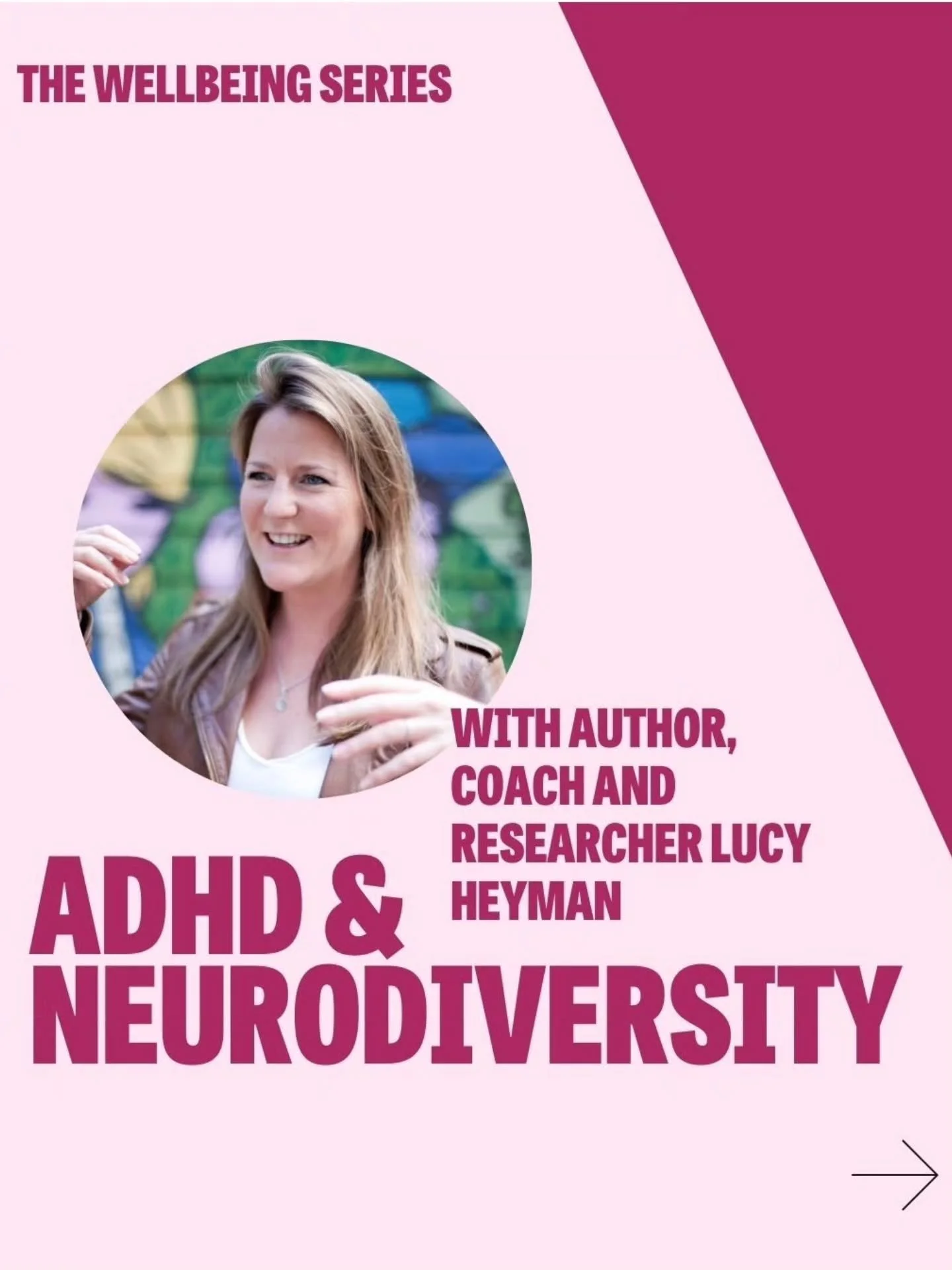 The next in @ukbapam &amp; @actorstrust Wellbeing Series: ADHD &amp; Neurodiversity free online session 
🗓 Monday 23rd March 12pm 
For more information head to bapam.org.uk or actorstrust.org.uk