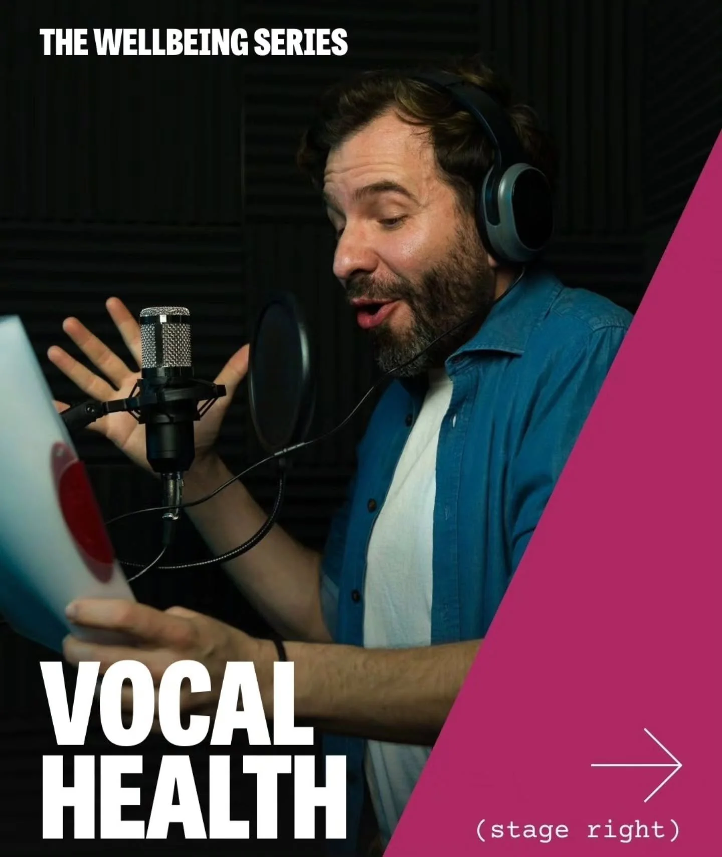 The Wellbeing Series: Vocal Health session is available to book now. 

🗓 Tuesday 31st March 10.45am - 12pm
Online
For more information head to bapam.org.uk or actorstrust.org.uk 

@actorstrust @ukbapam