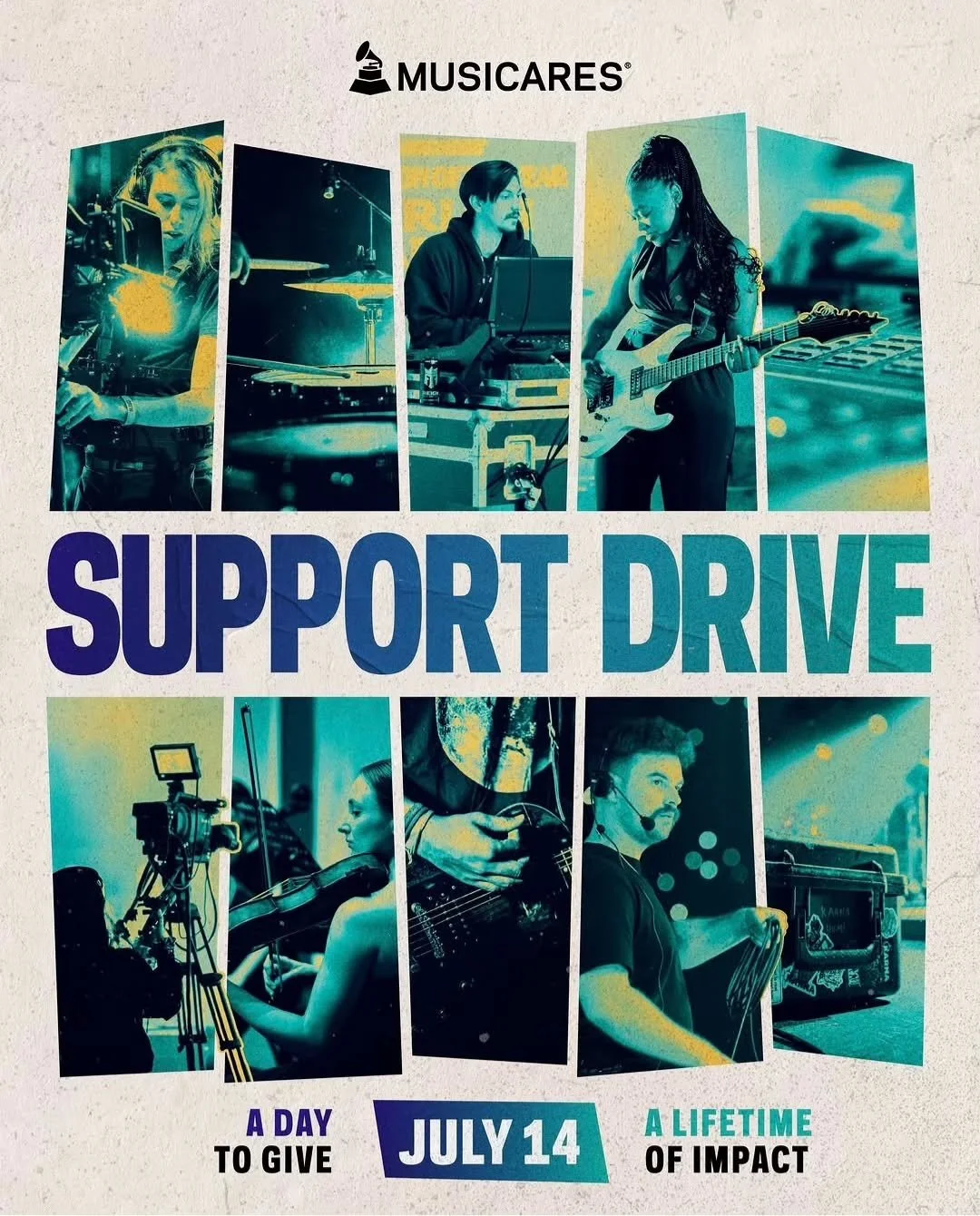 @musicares A day to give. A lifetime of impact 🙌 Support Drive is now live.
Over the last 30 years over $135 million of assistance has been provided to those in the industry who need it most. 
For more information head to musicares.org