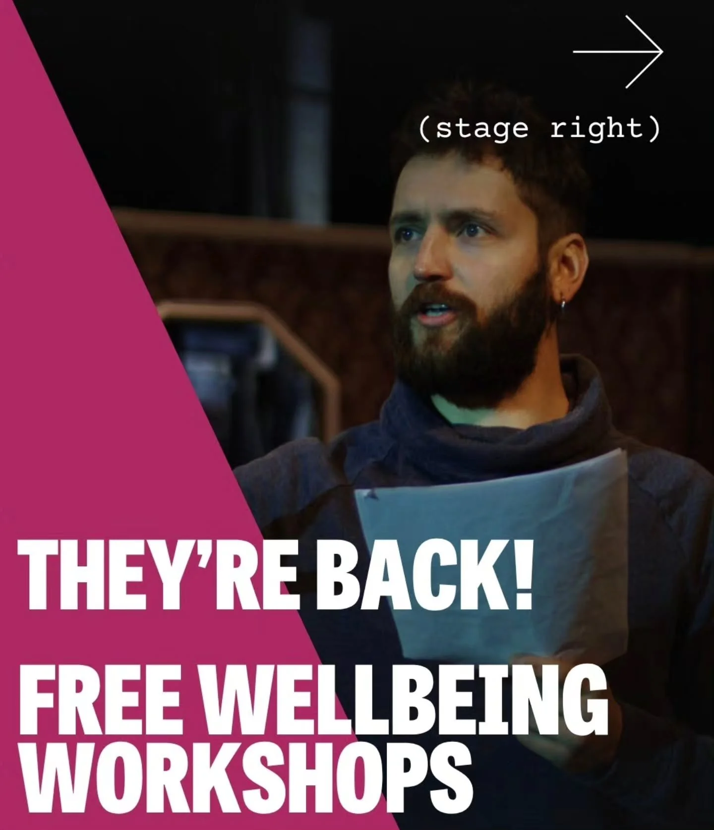The Wellbeing Series for Actors and Stage Management Professionals bought to you by @ukbapam &amp; @actorstrust is back
These sessions will run over six weeks.
For more information head to bapam.org.uk or actorstrust.org.uk 
.
.
.
#actors #performers