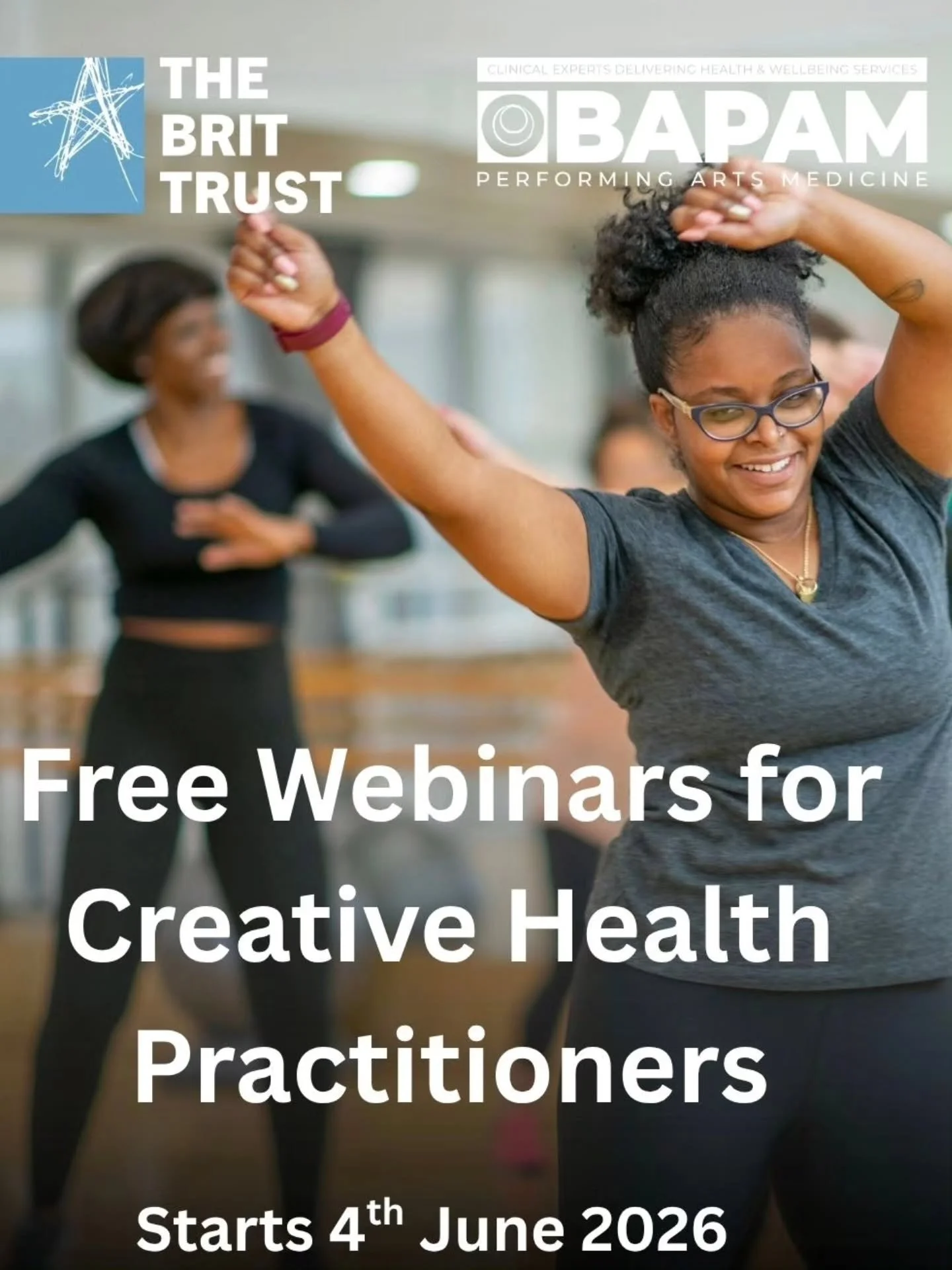 @ukbapam Wedbinars for Creative Health Practitioners starts 4th June 2026
For more information head to bapam.org.uk