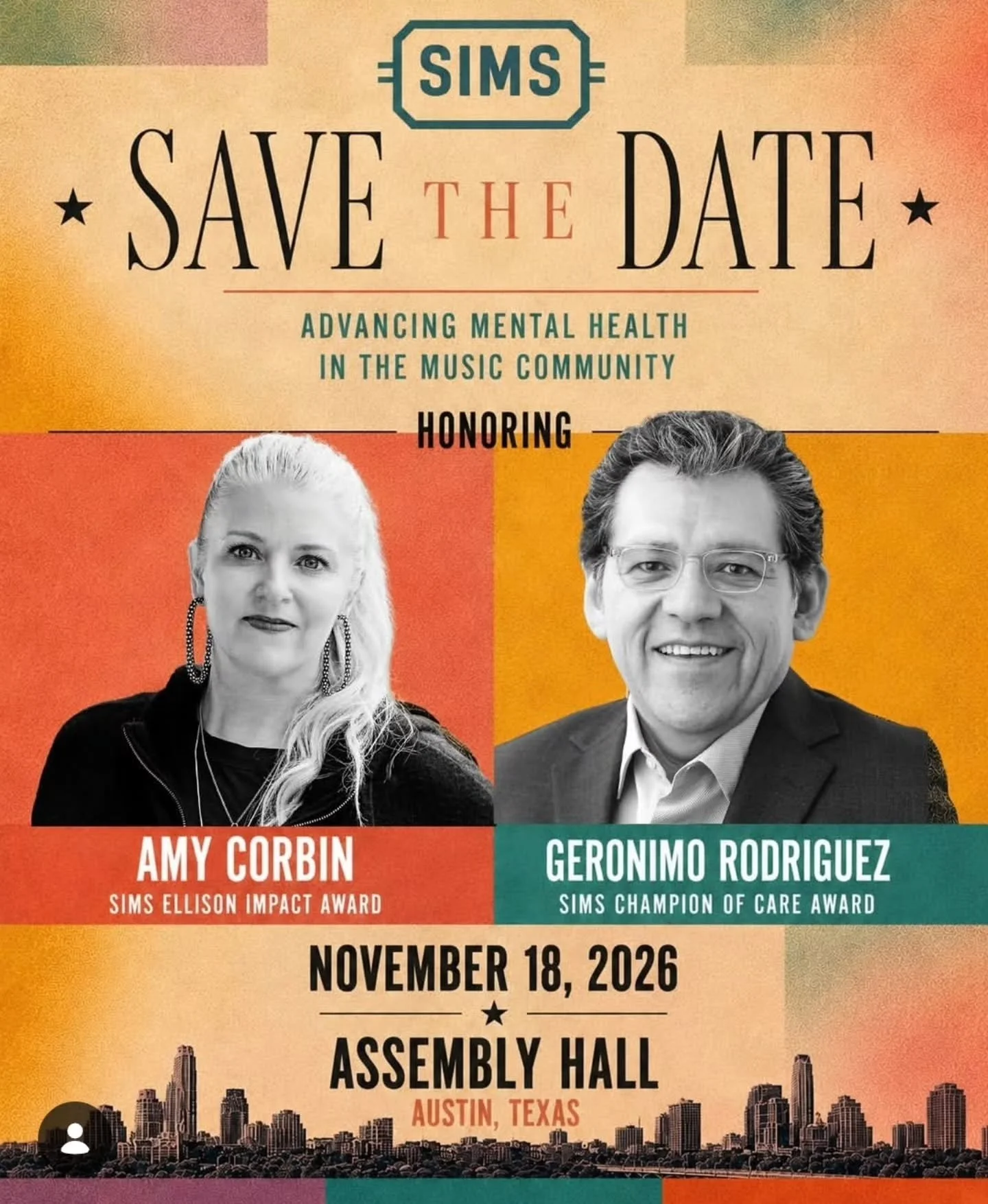 @simsfoundation have a very limited amount of early bird tickets available for Music For the Mind.

Music for the Mind is an intimate and elevated evening, gathering 200 of Austin's most influential musicians, industry leaders, creatives &amp; philan