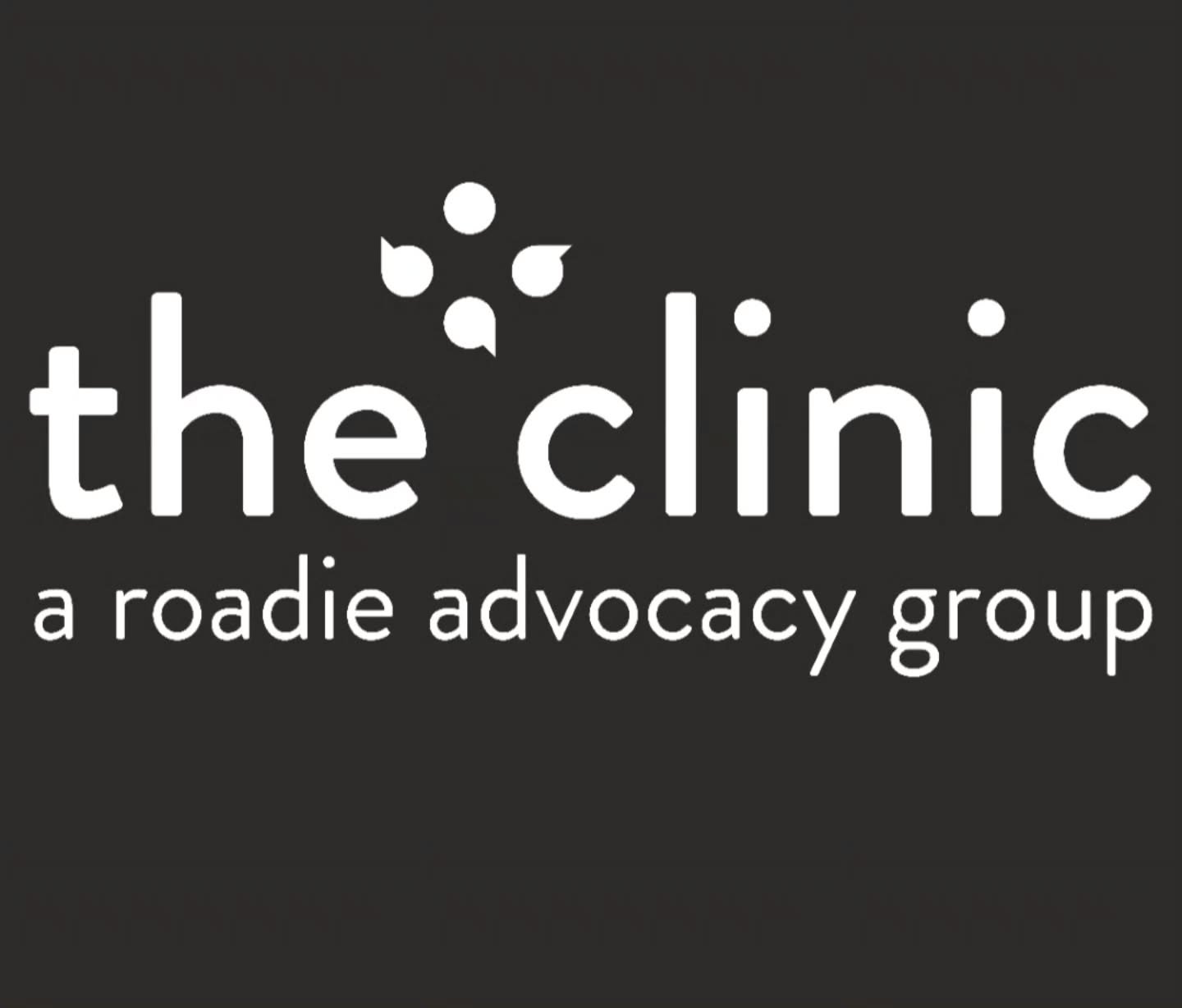 @theroadieclinic is an advocacy group committed to providing a safe space for roadies and their families to heal while off the road, and to advocate for - and empower them to obtain - a healthy work environment while on the road.  Their future includ
