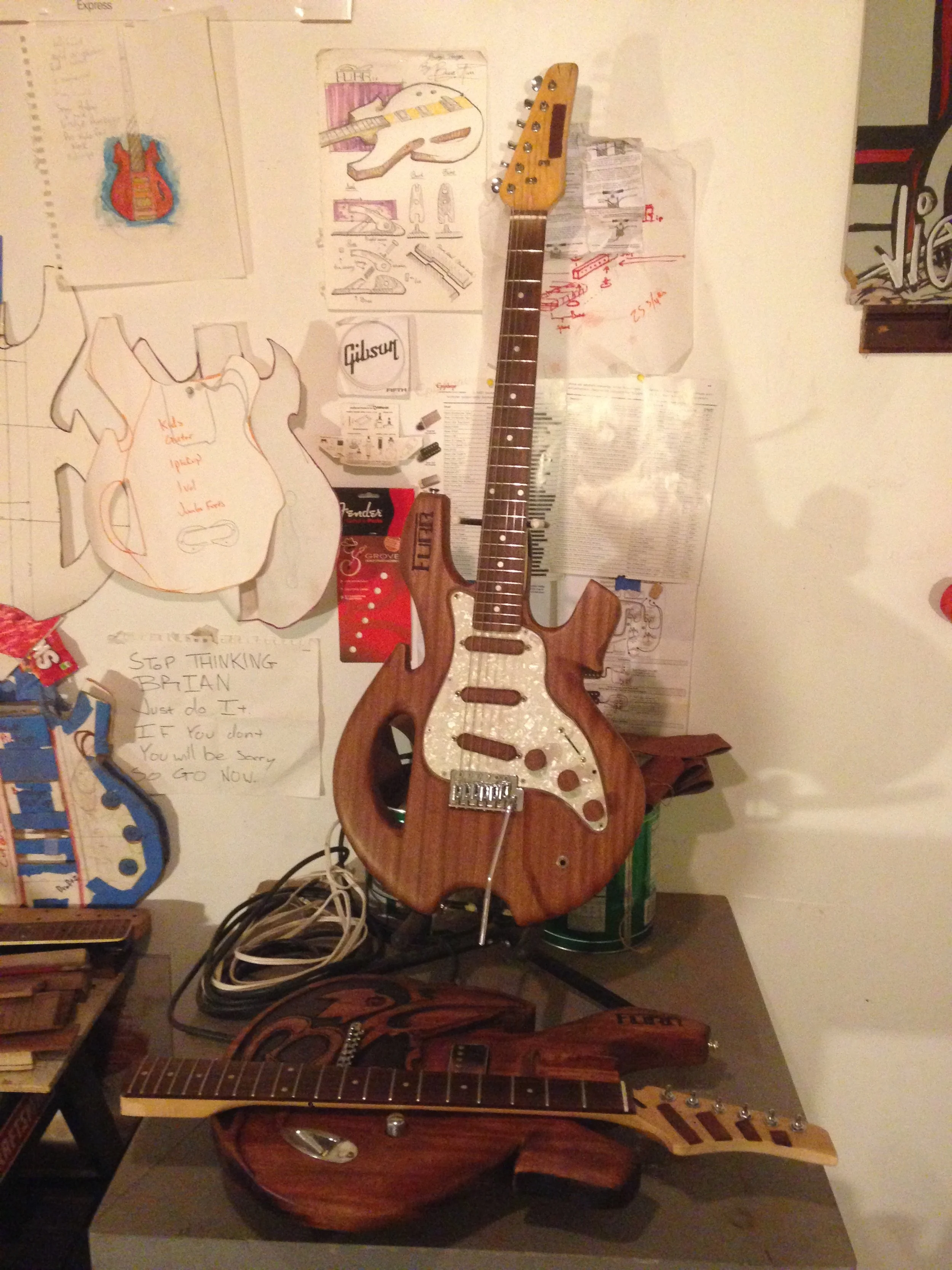 Guitar body + Neck Kit (No accessories)