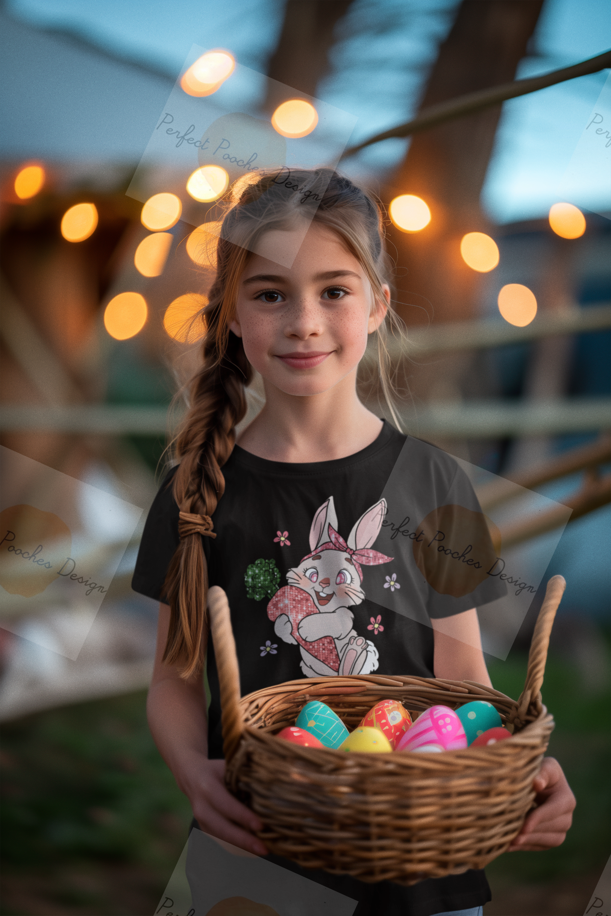 ai-generated-t-shirt-mockup-featuring-a-smiling-girl-on-a-fun-easter-egg-hunt-m38571.png