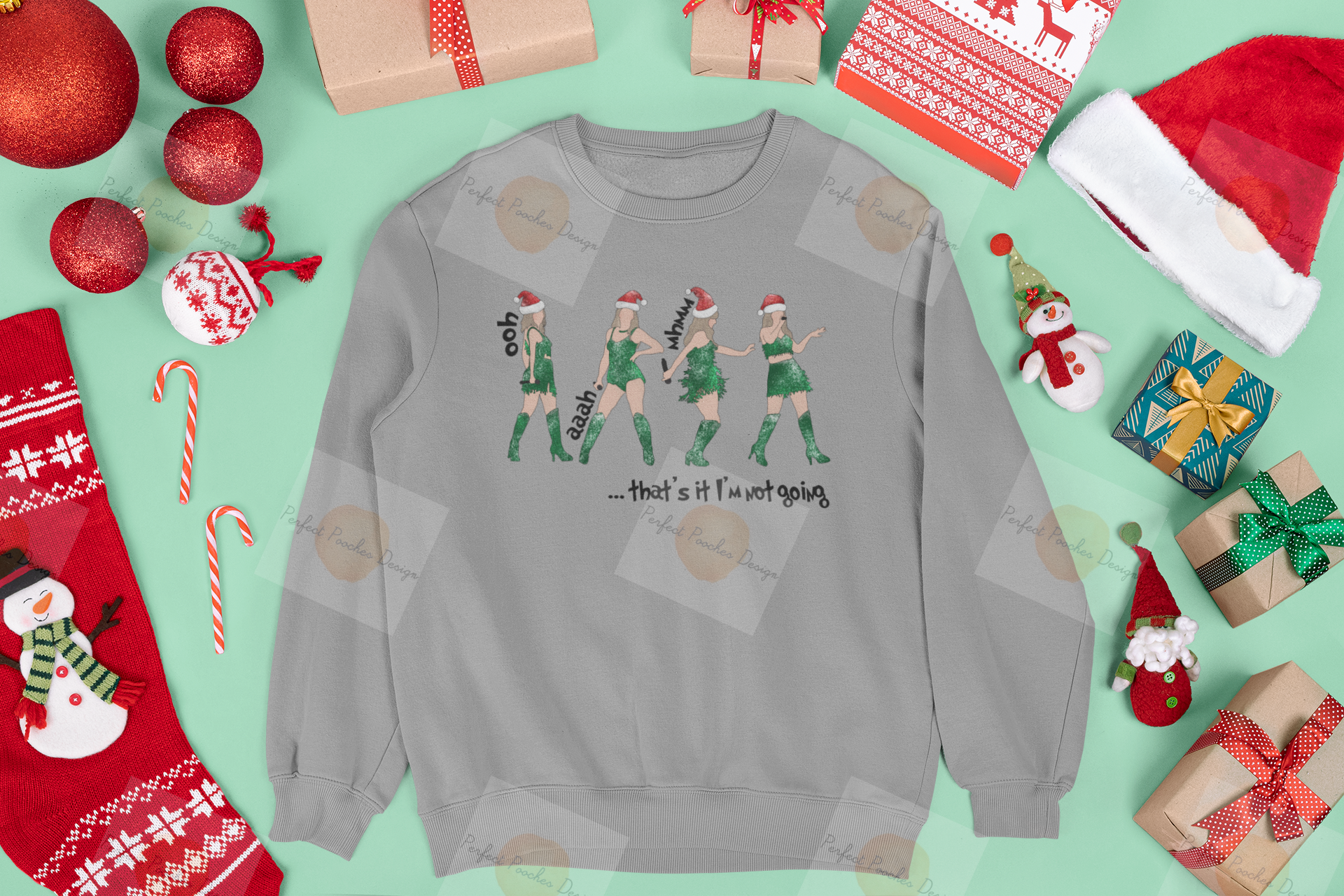 mockup-of-a-crewneck-sweatshirt-surrounded-by-christmas-decorations-and-gifts-m16.png