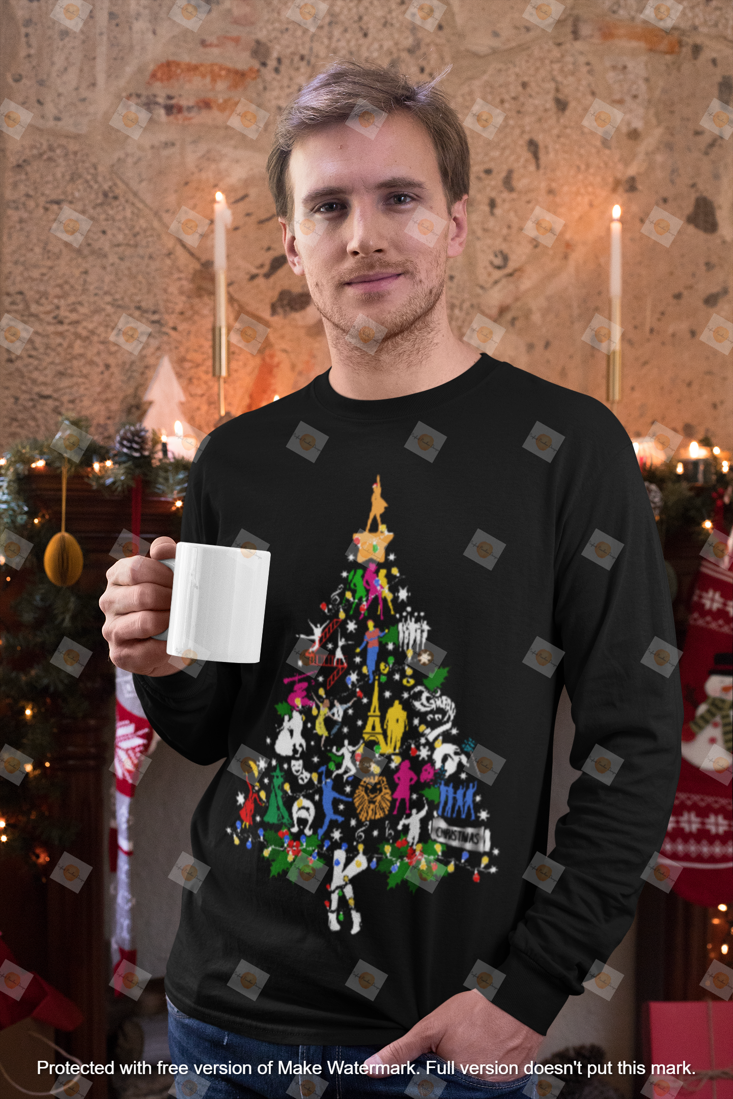 long-sleeve-tee-mockup-of-a-man-holding-an-11-oz-coffee-mug-in-a-christmas-setting-30178.png