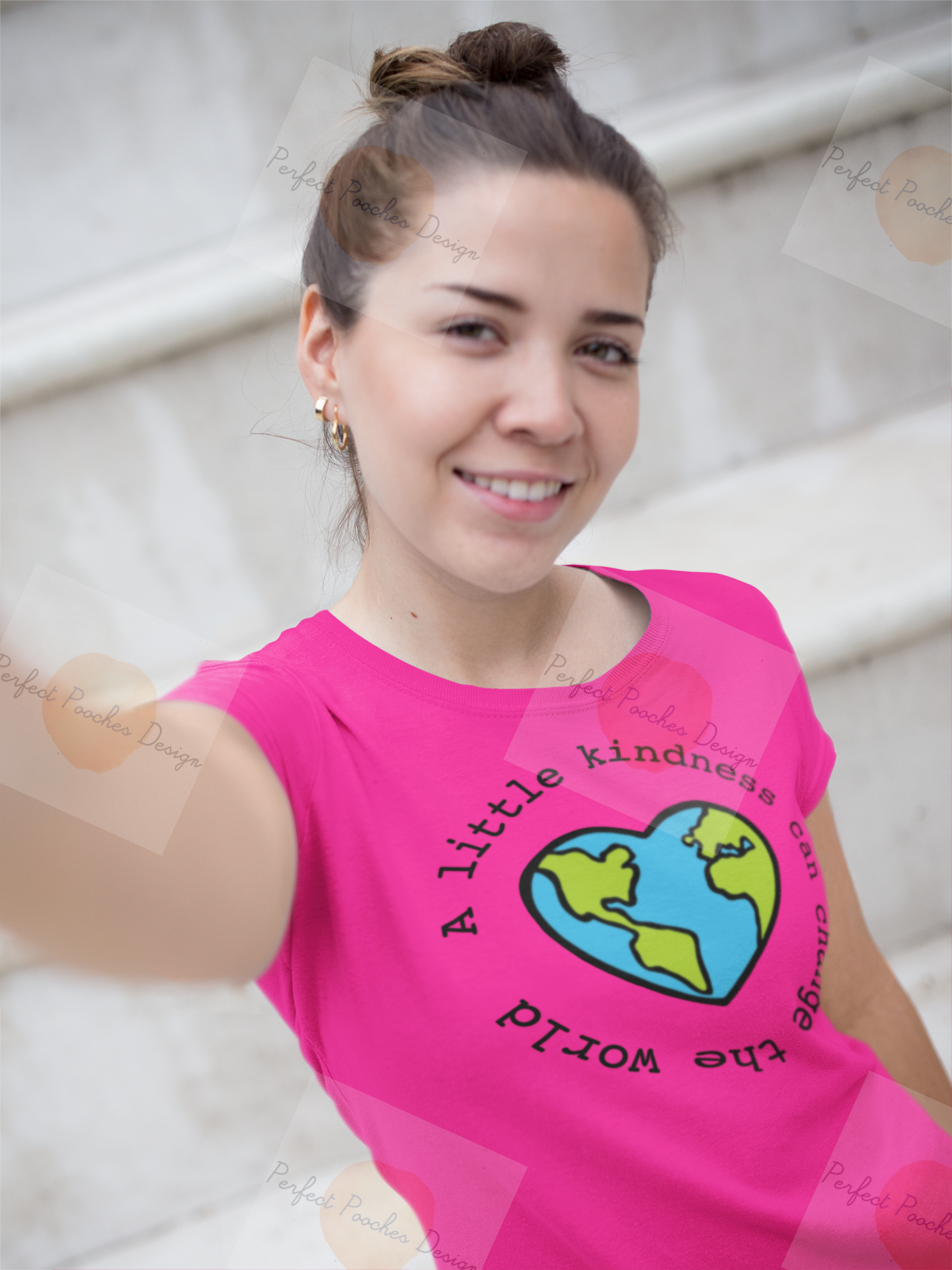 woman-taking-a-morning-selfie-while-wearing-a-round-neck-tee-mockup-a16912.png