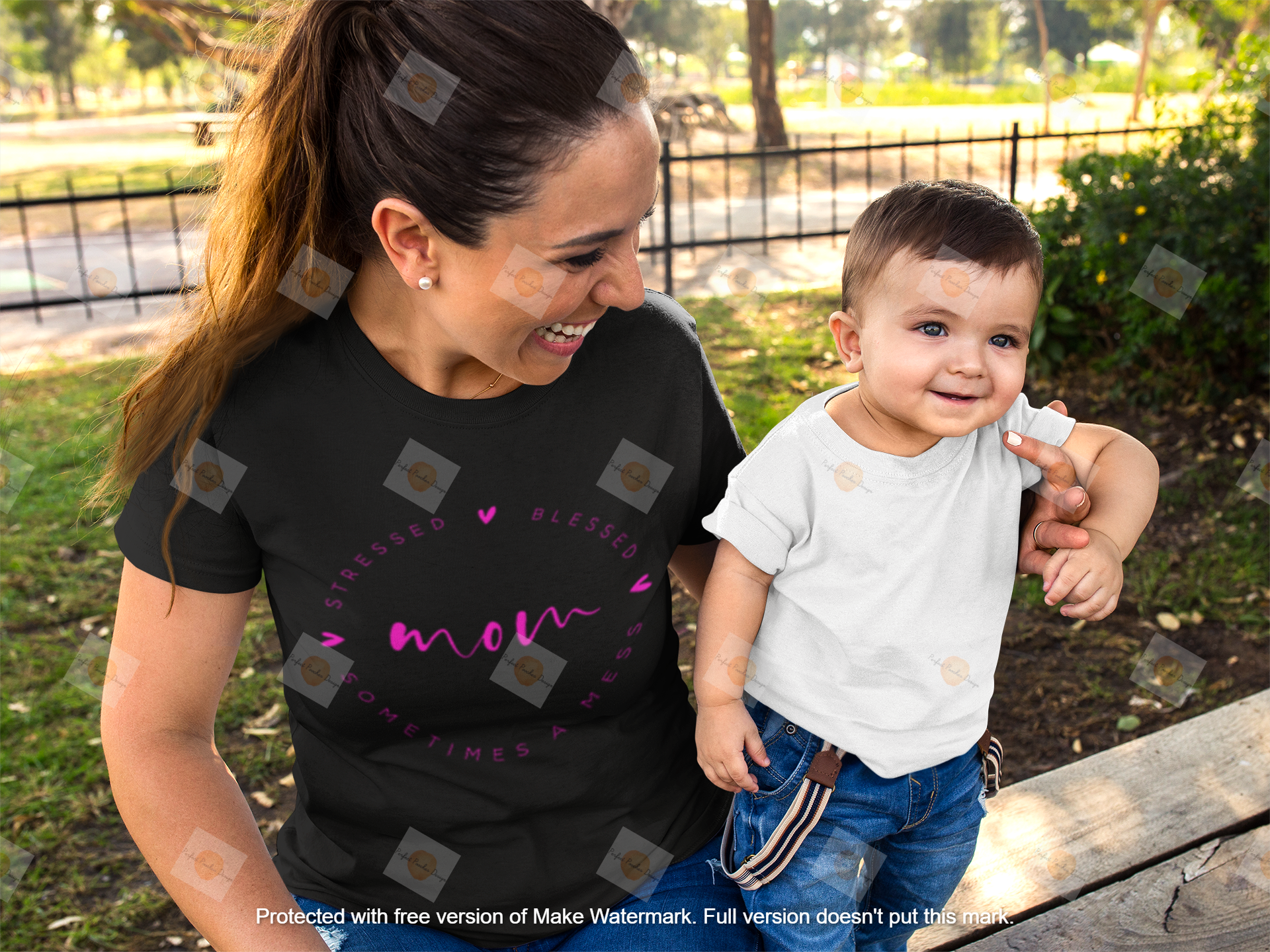 mockup-of-a-baby-boy-and-his-mom-wearing-t-shirts-while-at-the-park-a16085.png