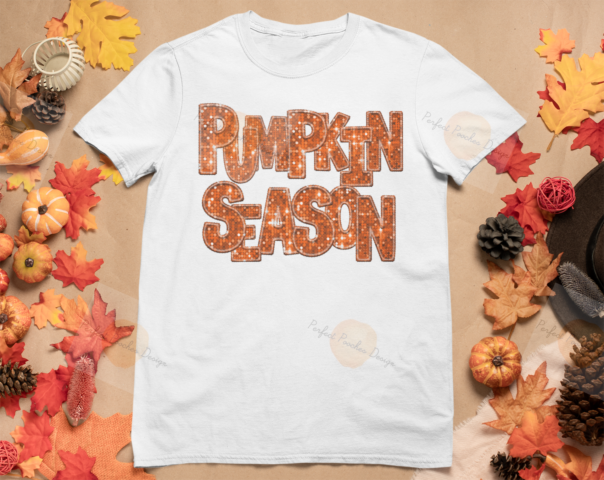 mockup-of-a-t-shirt-surrounded-by-autumn-ornaments-m51.png