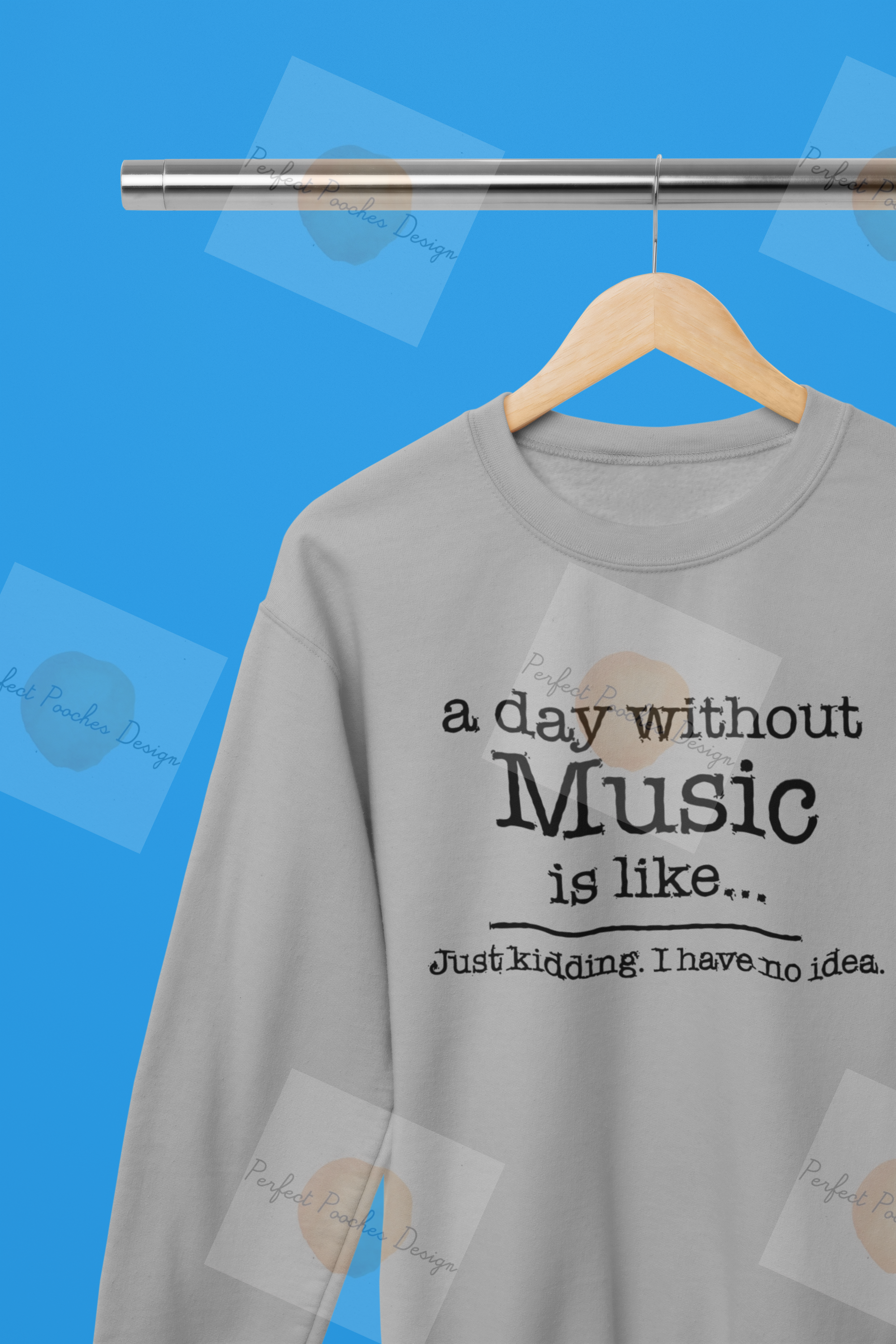 mockup-of-a-crewneck-gildan-sw11eatshirt-placed-on-a-wooden-hanger-m37116.png